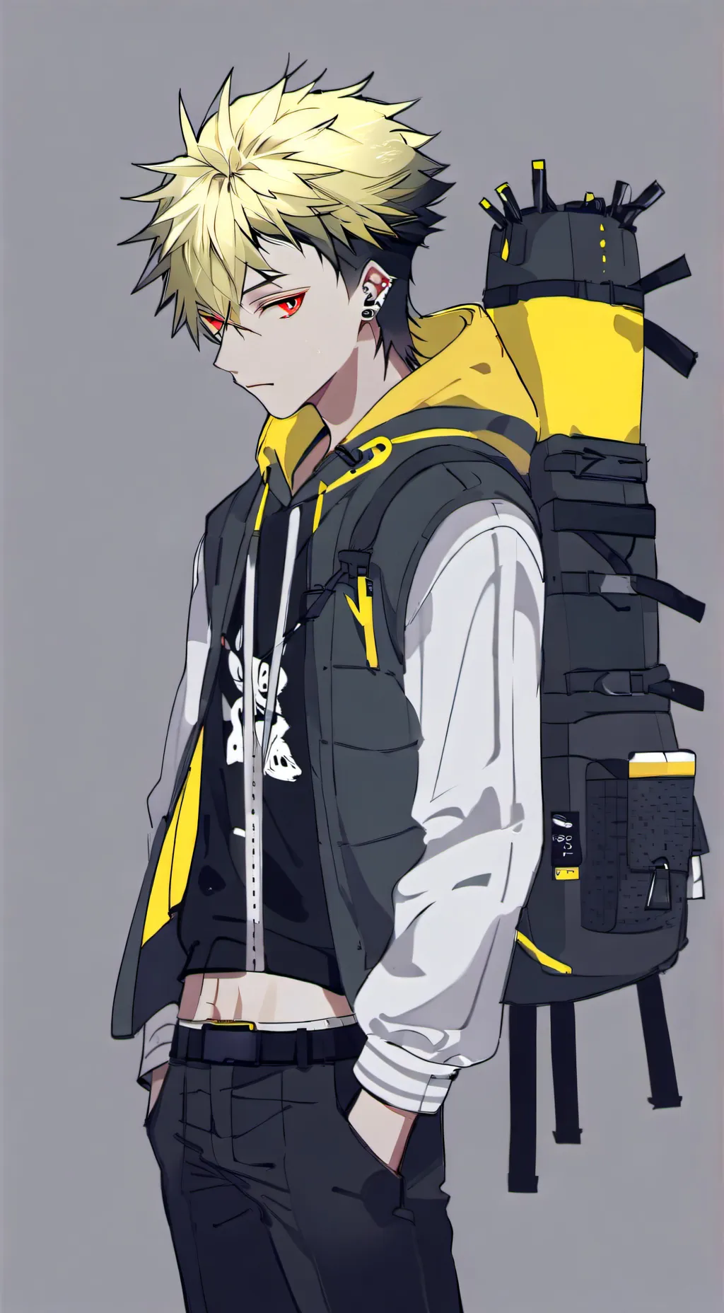 ai character: Bakugo background