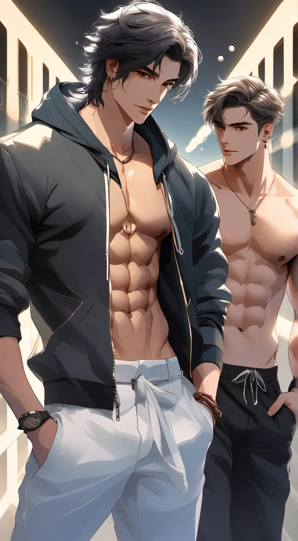 ai character: Jason and Aaron background