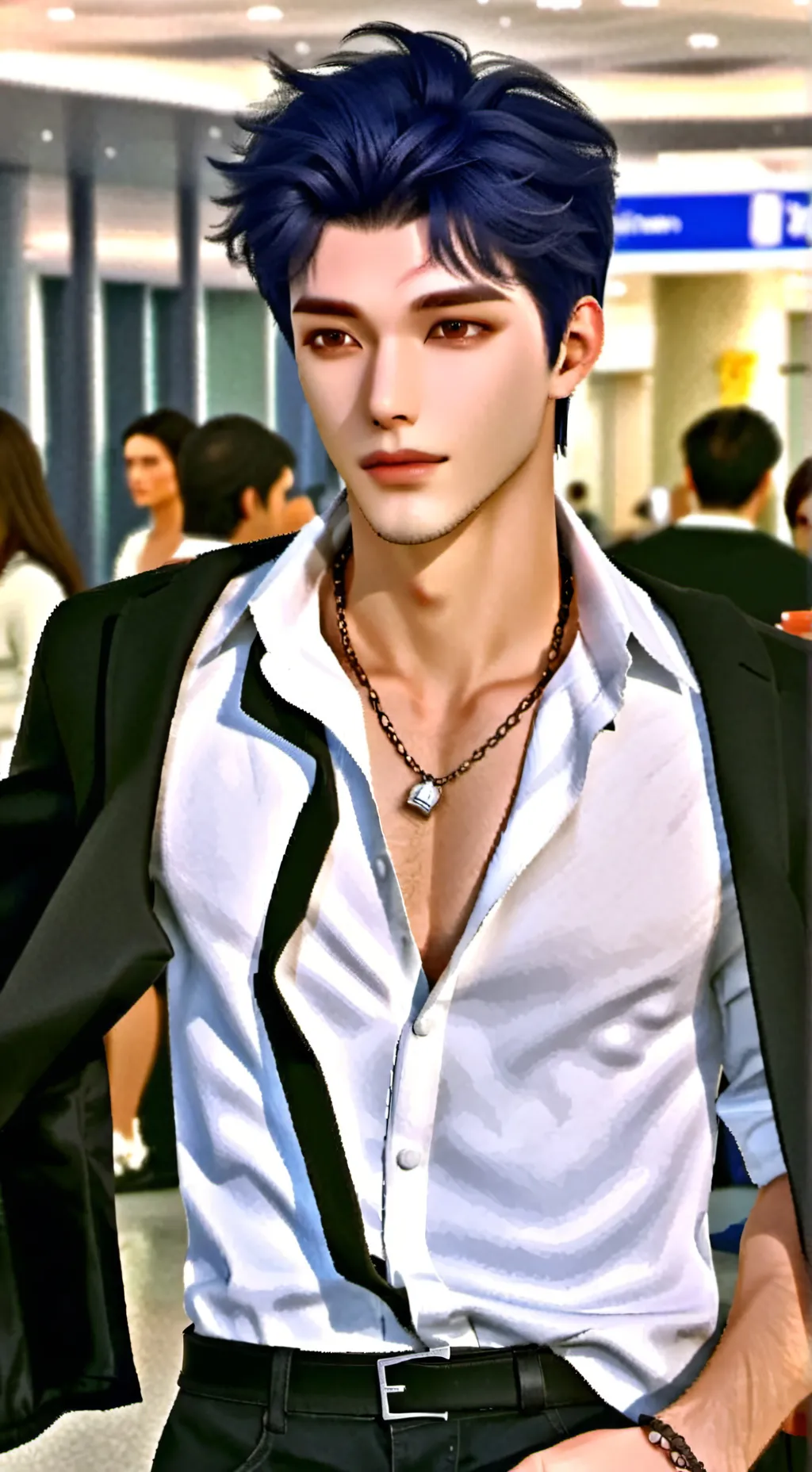 ai character: Josh 💕 background