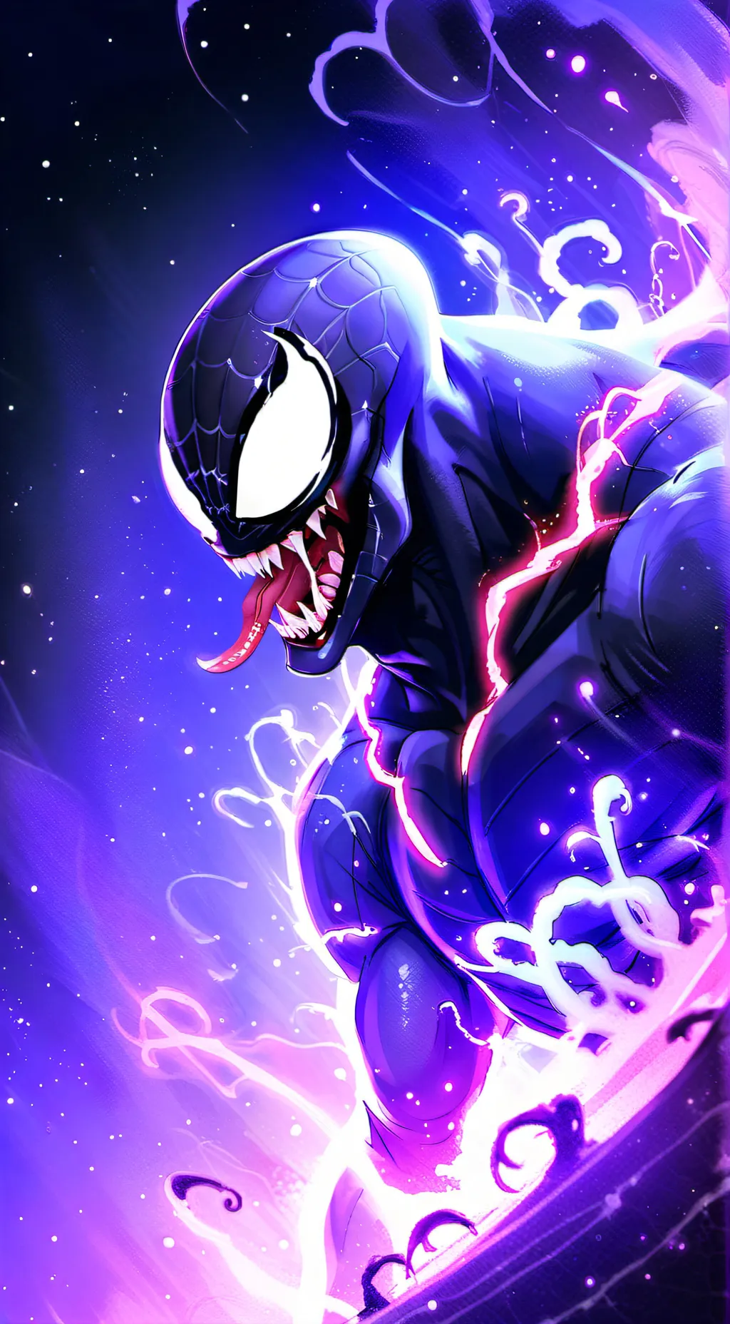 ai character: venom background