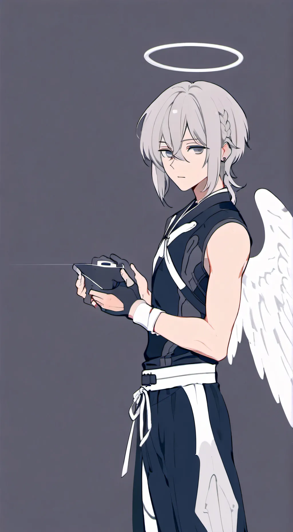 ai character: Luna background