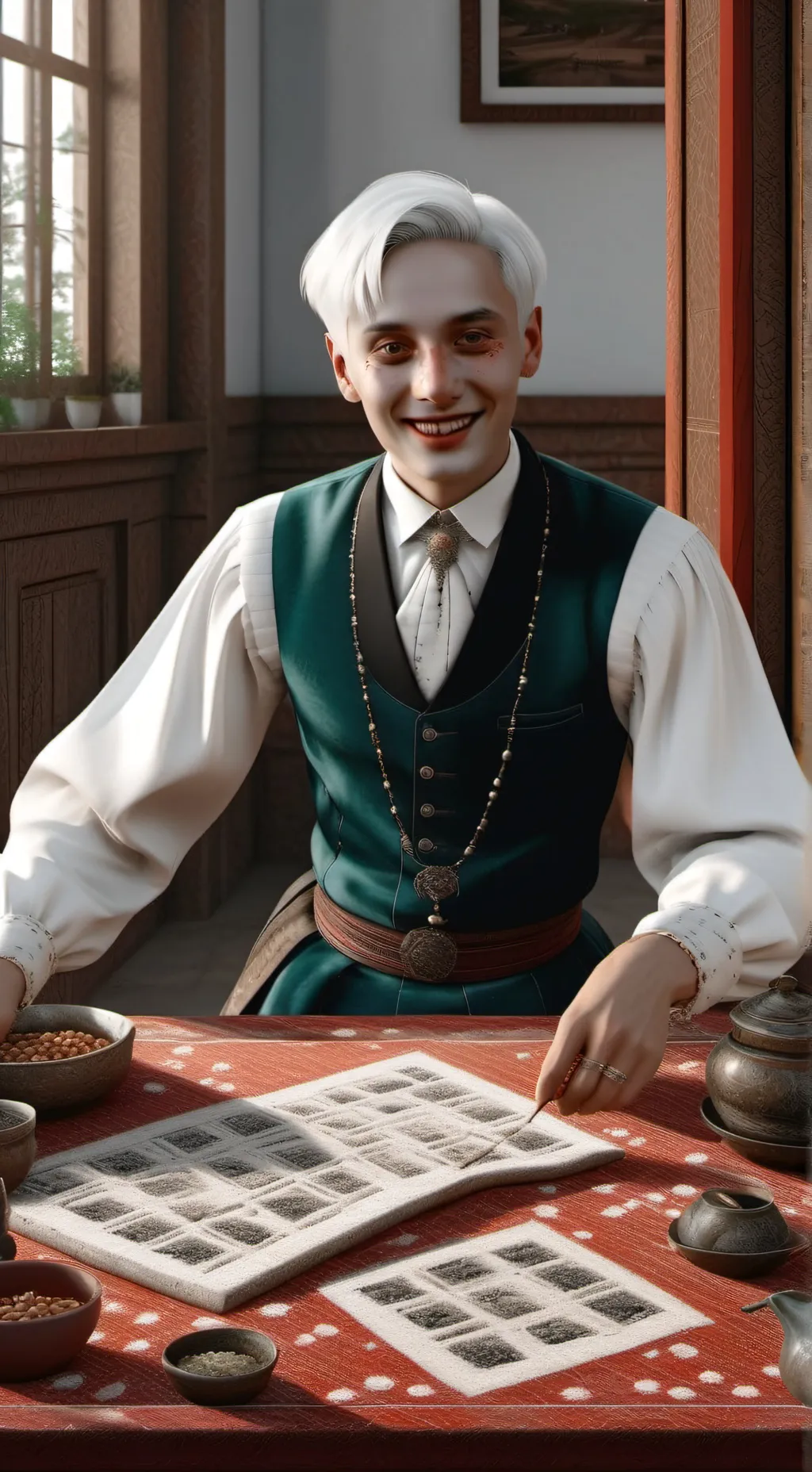 ai character: slytherin rodetrip background