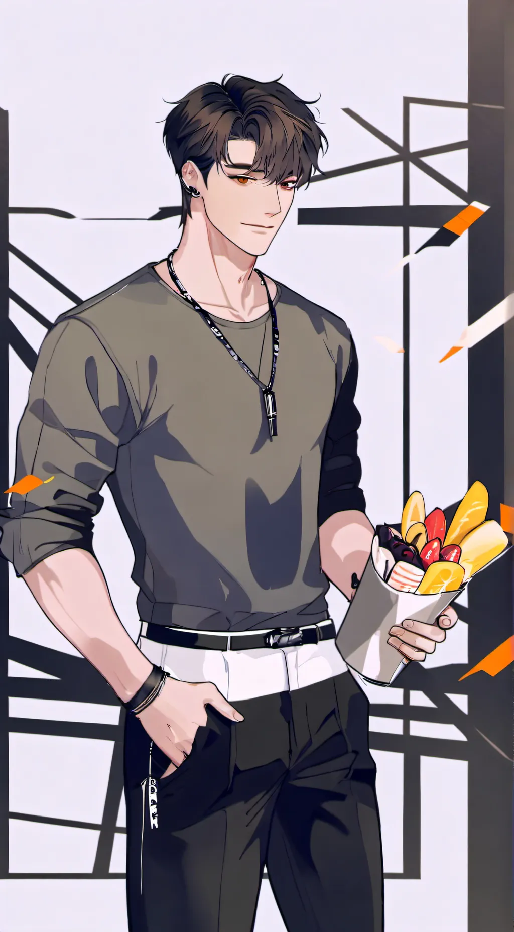 ai character: Oliver background