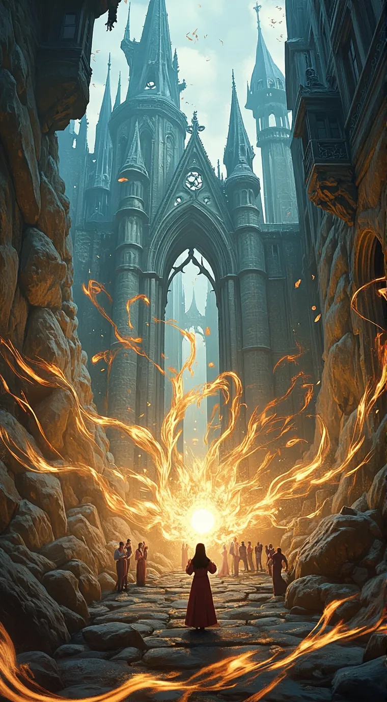 ai character: Hogwarts  background