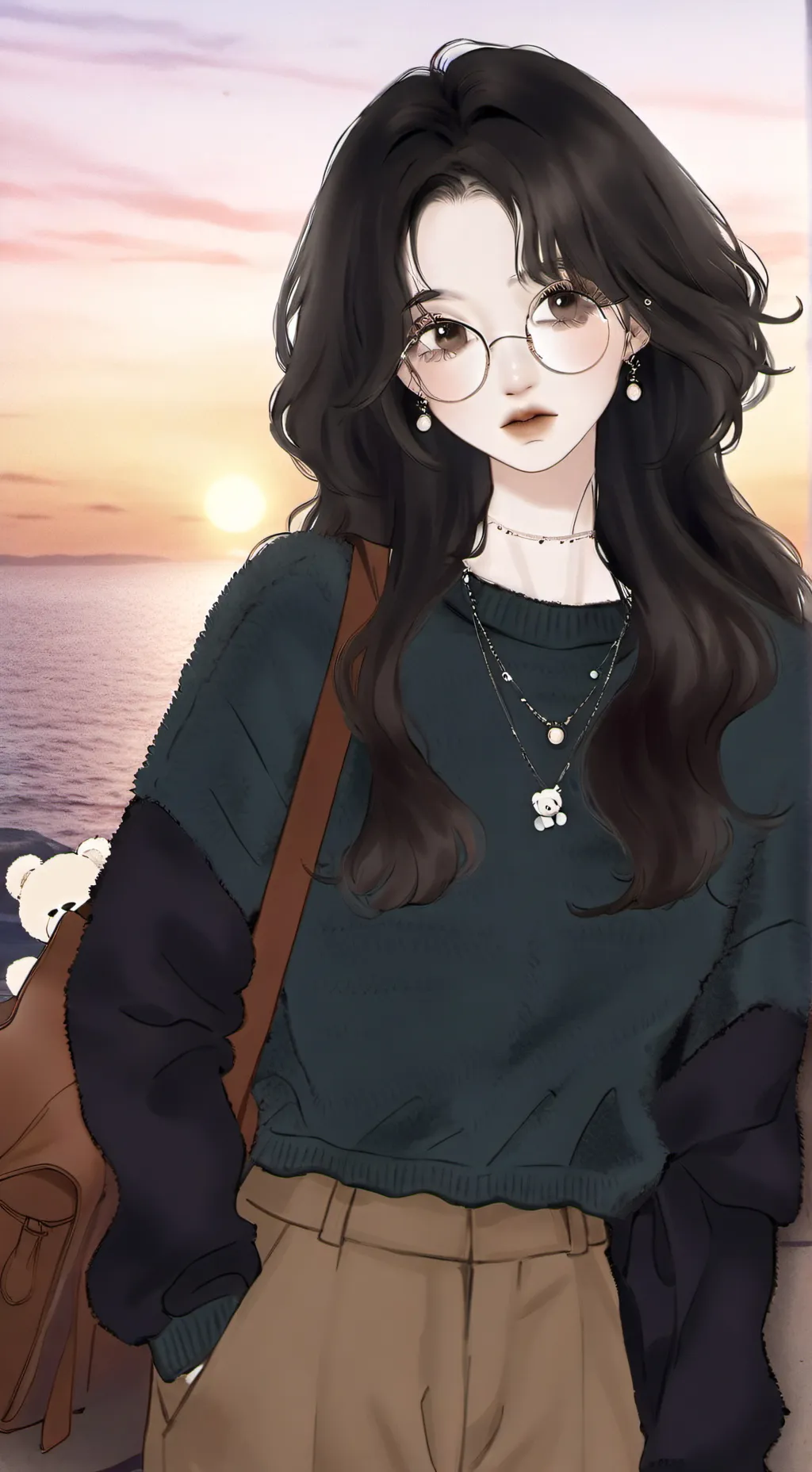 ai character: sarah background