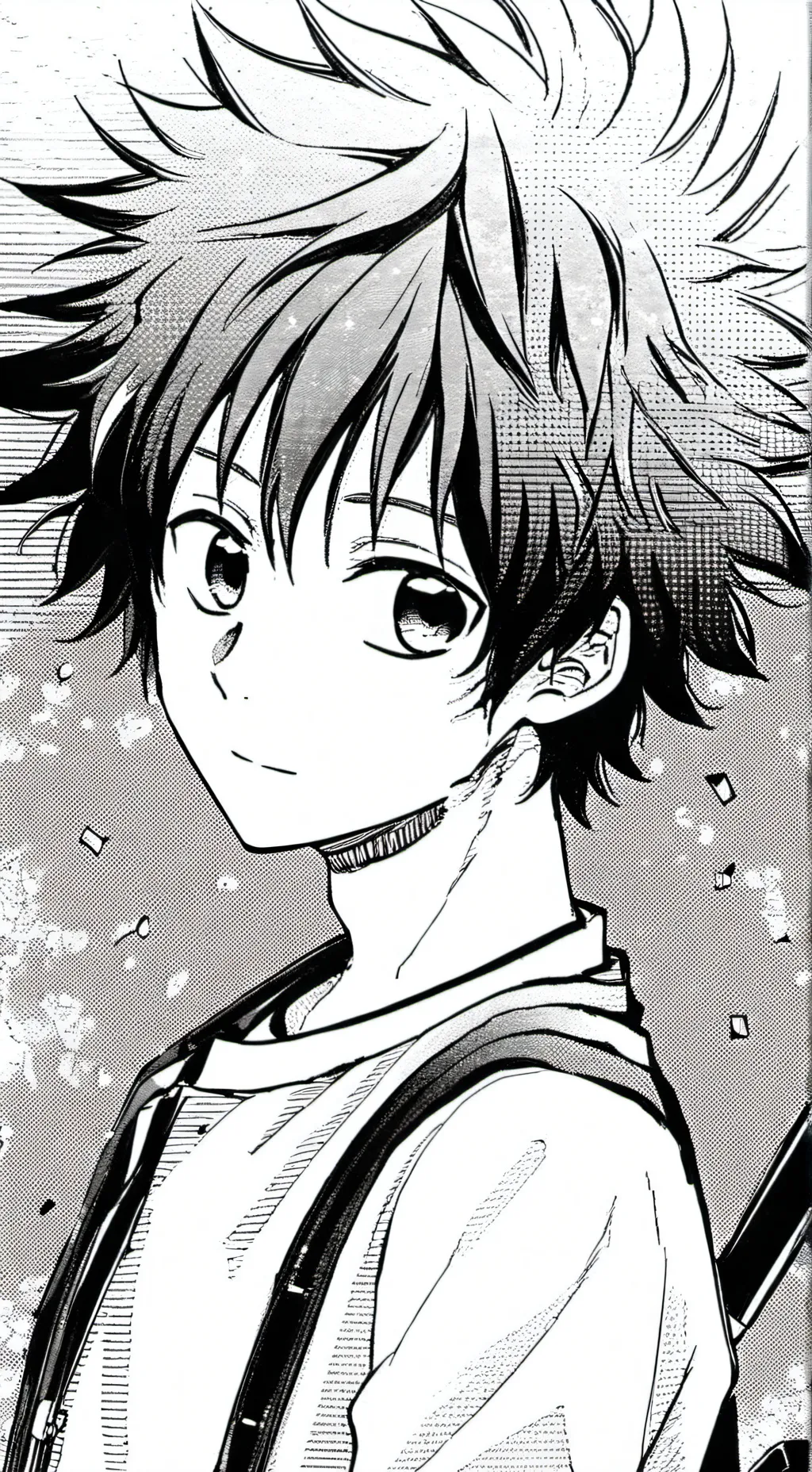 ai character: Saiki meets mha background