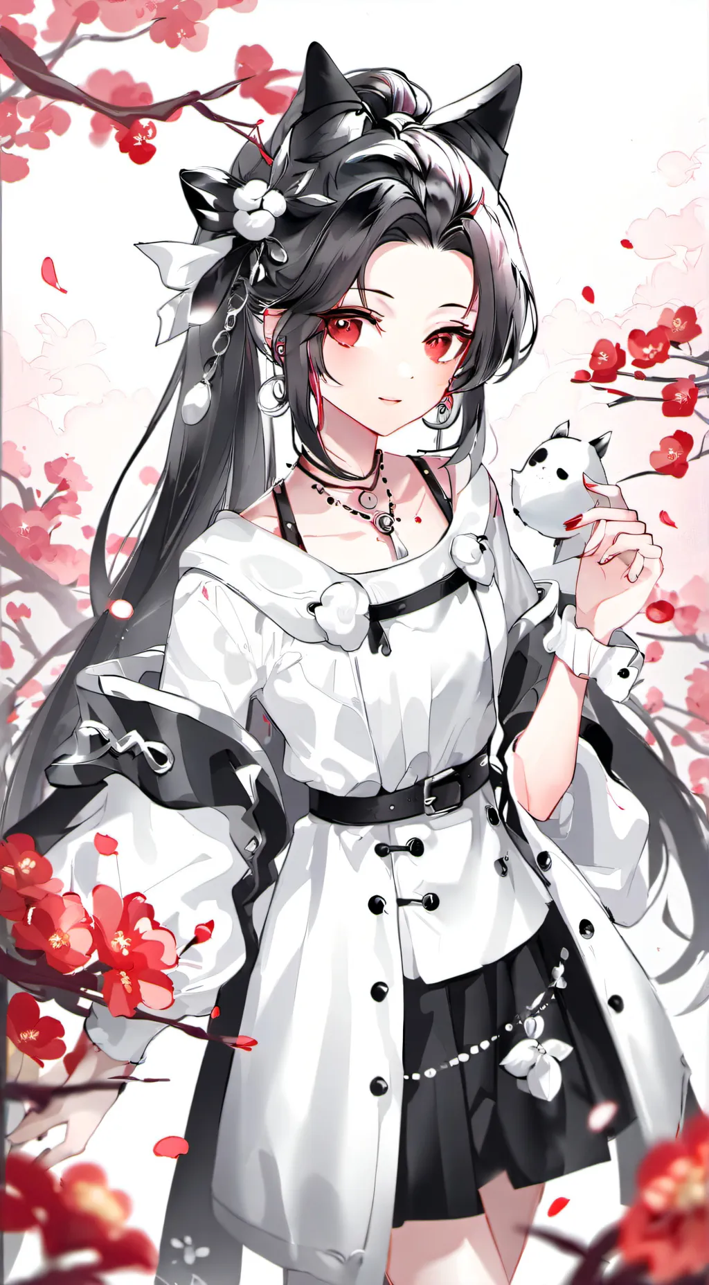 ai character: genmui+sangiyuu background