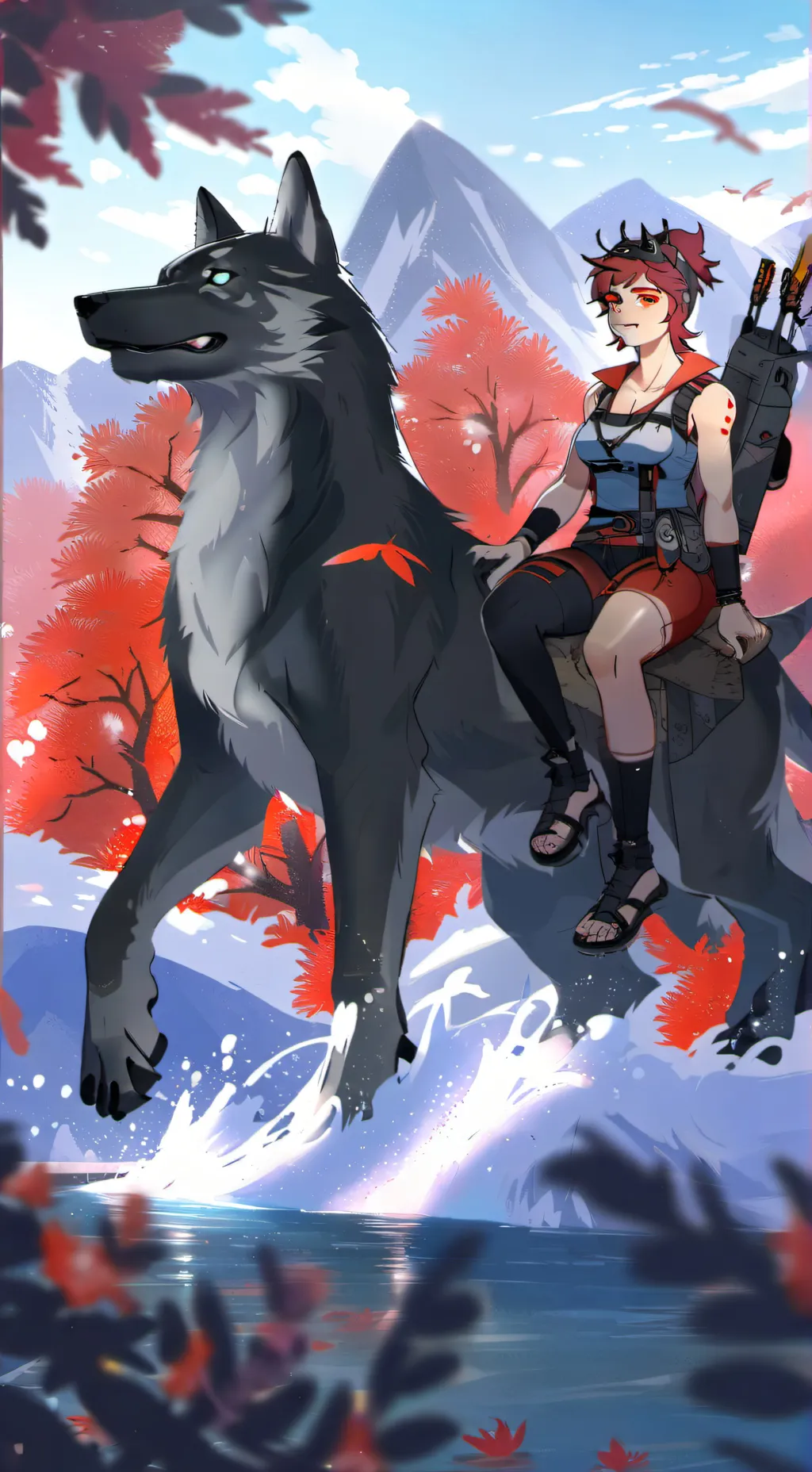 ai character: yandere dw background