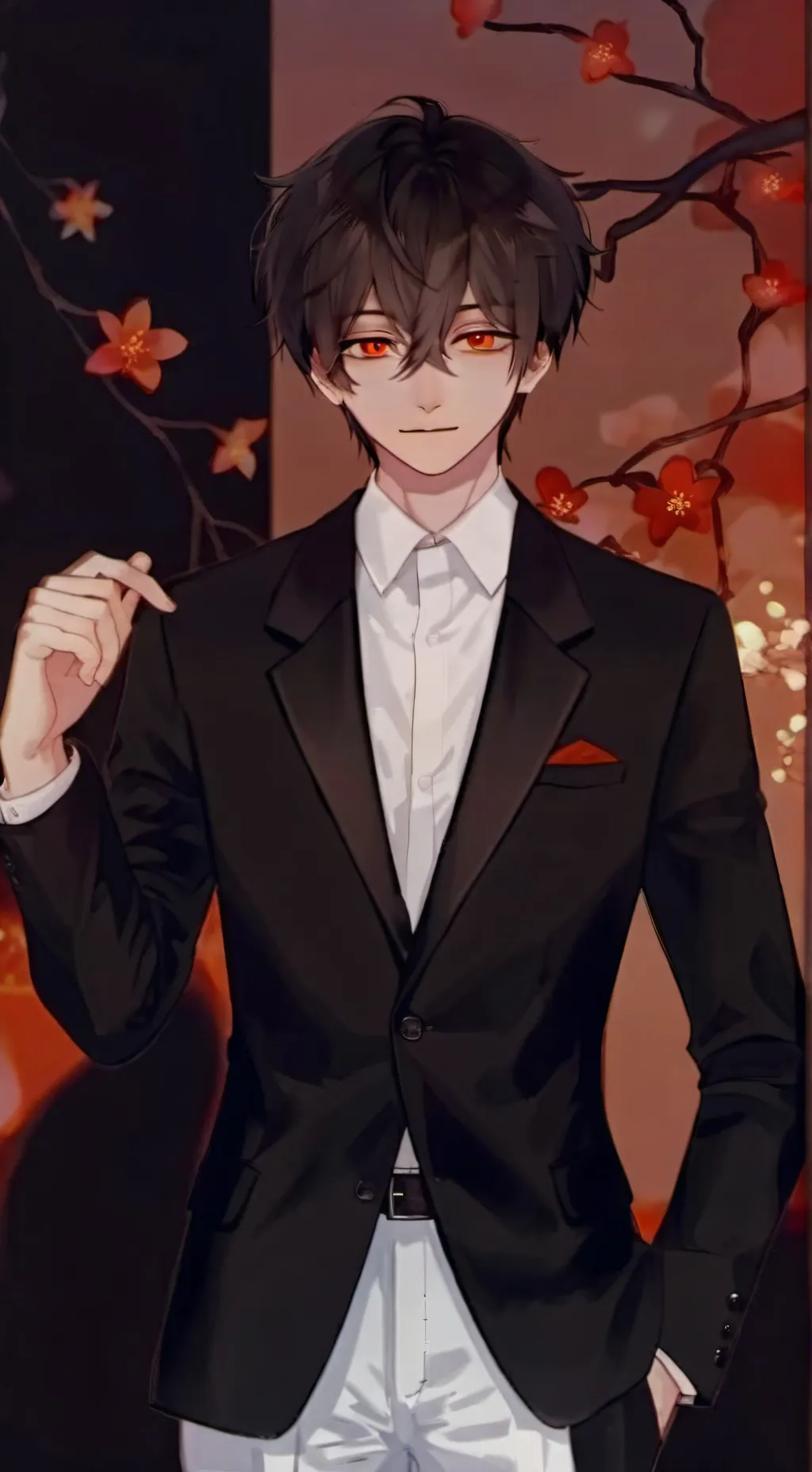 ai character: Xavier  background