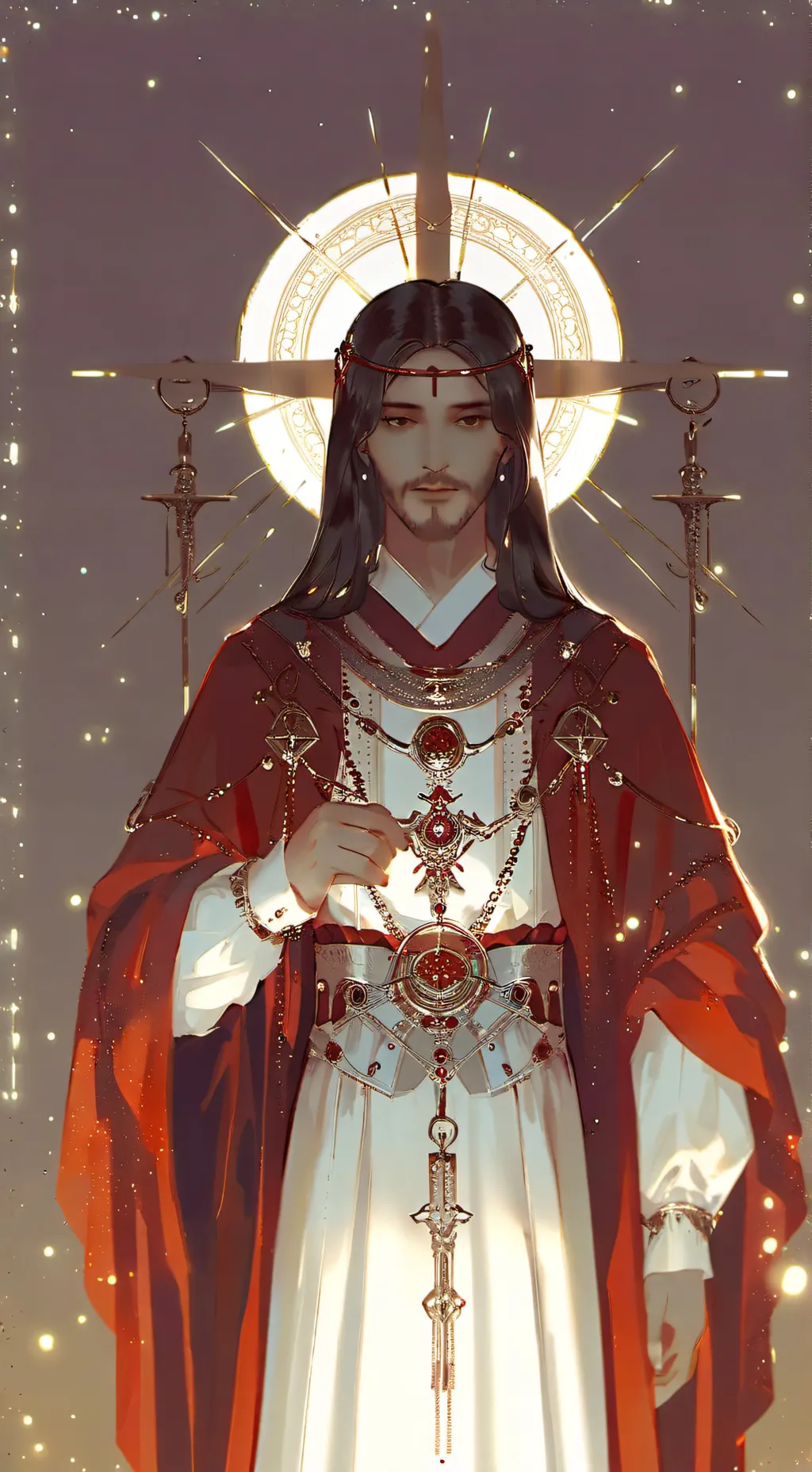 ai character: ♡GOD♡ background