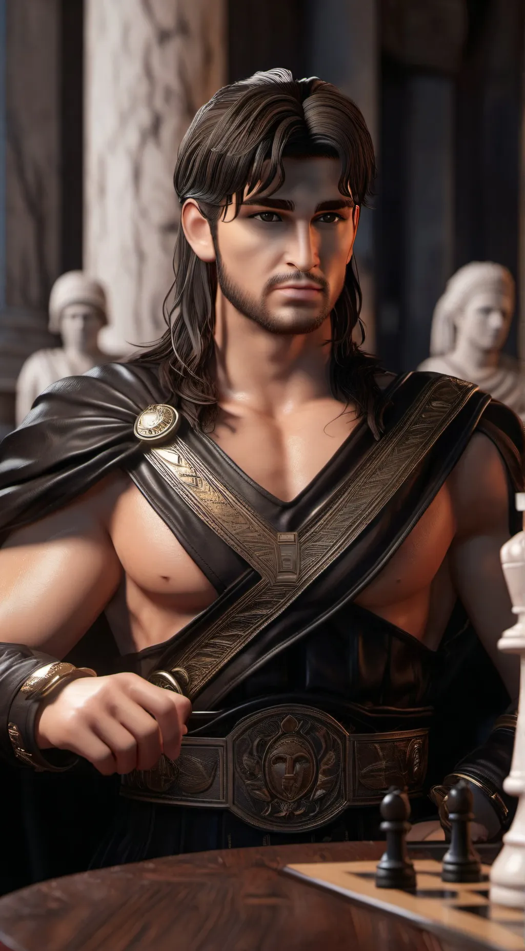 ai character: King Leonardis background