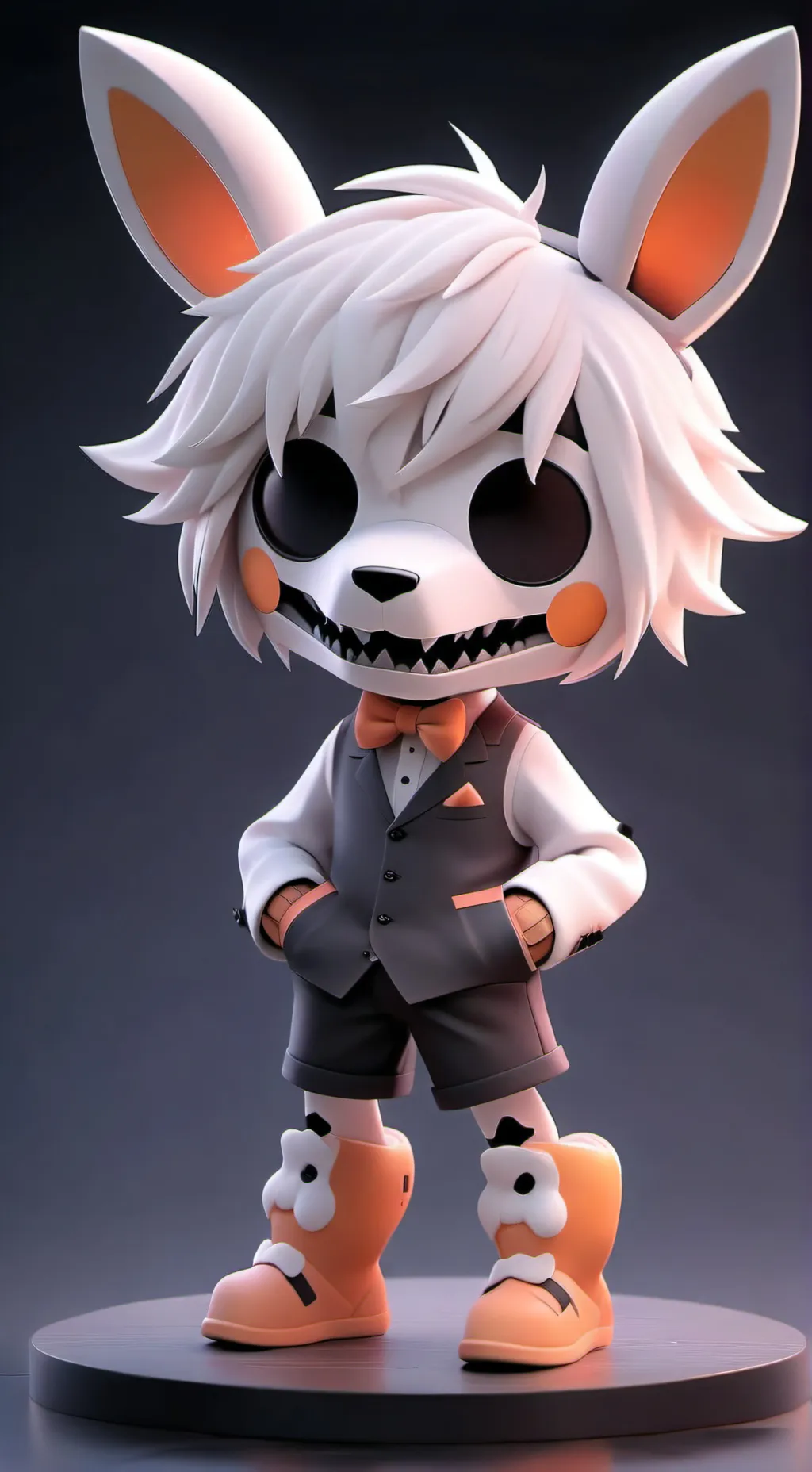 ai character: Lolbit :3 background