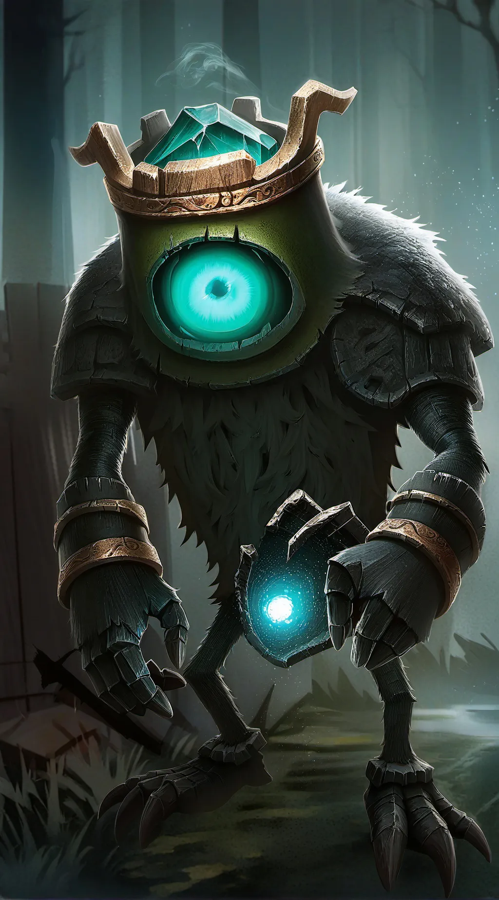 ai character: finca epica background