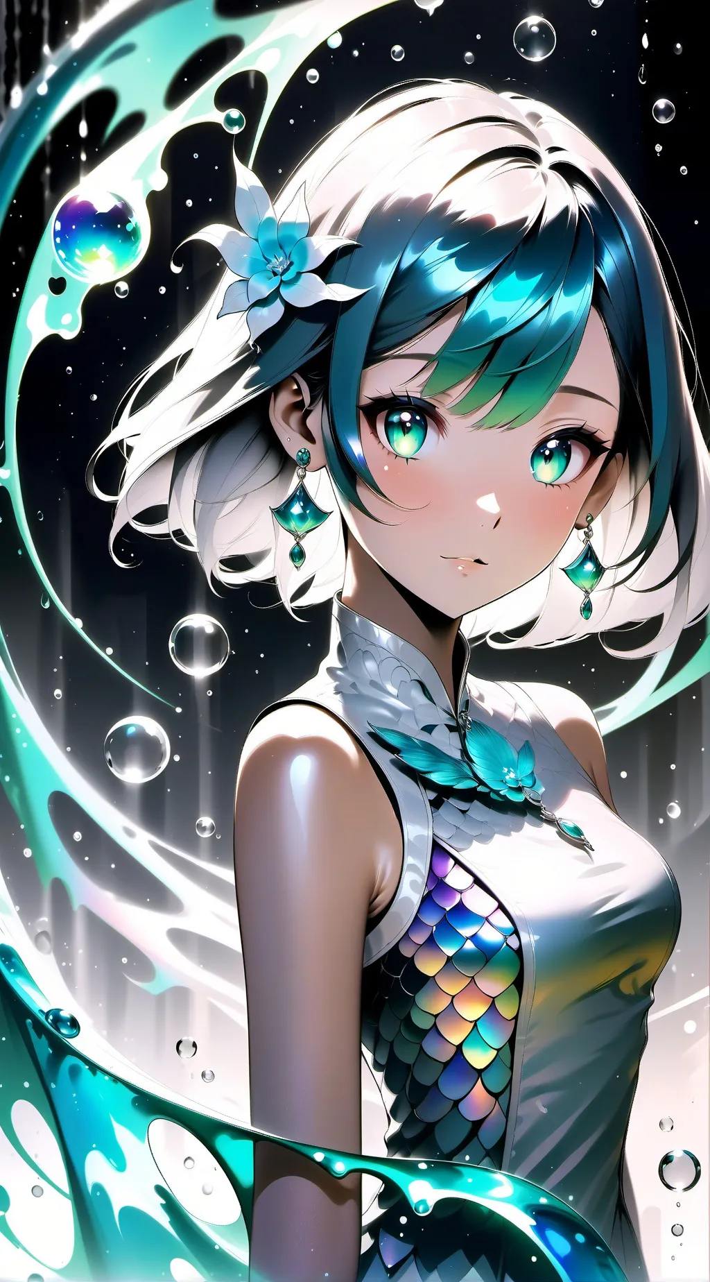 ai character: Unicorn academy  background