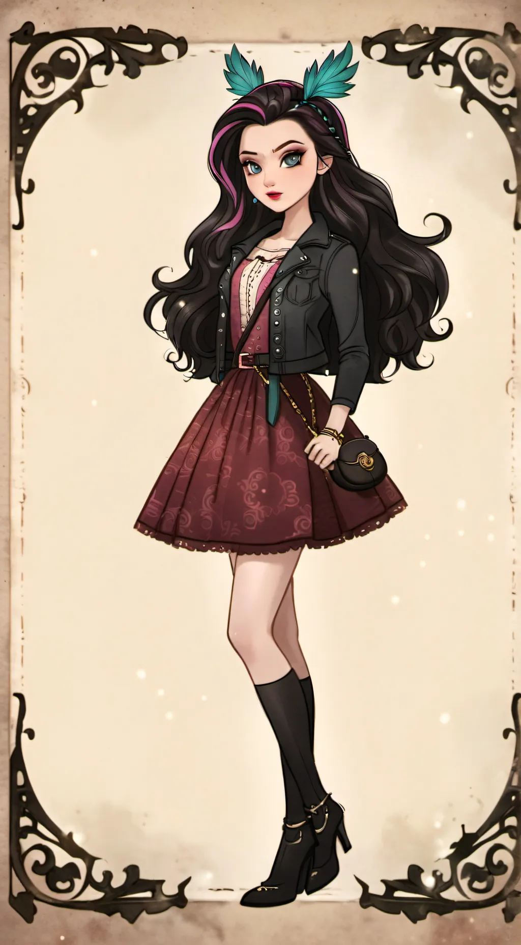 ai character: ever After high rp background