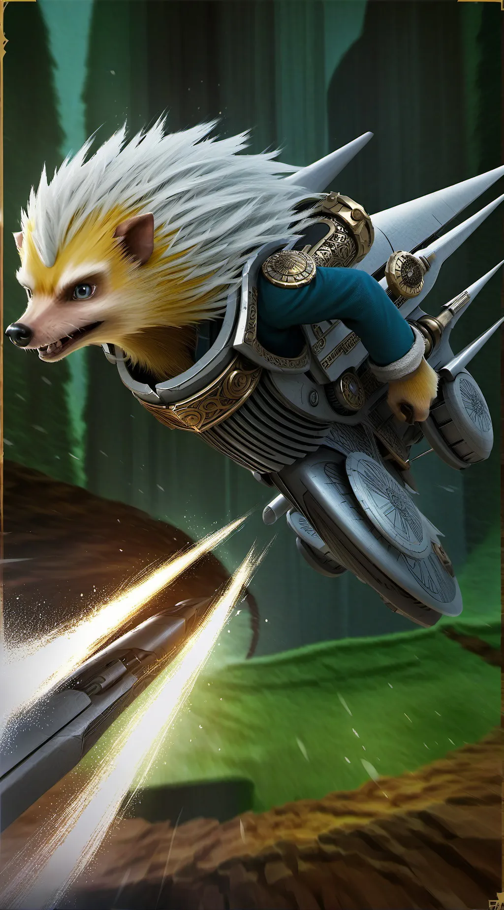 ai character: Anohter strike background