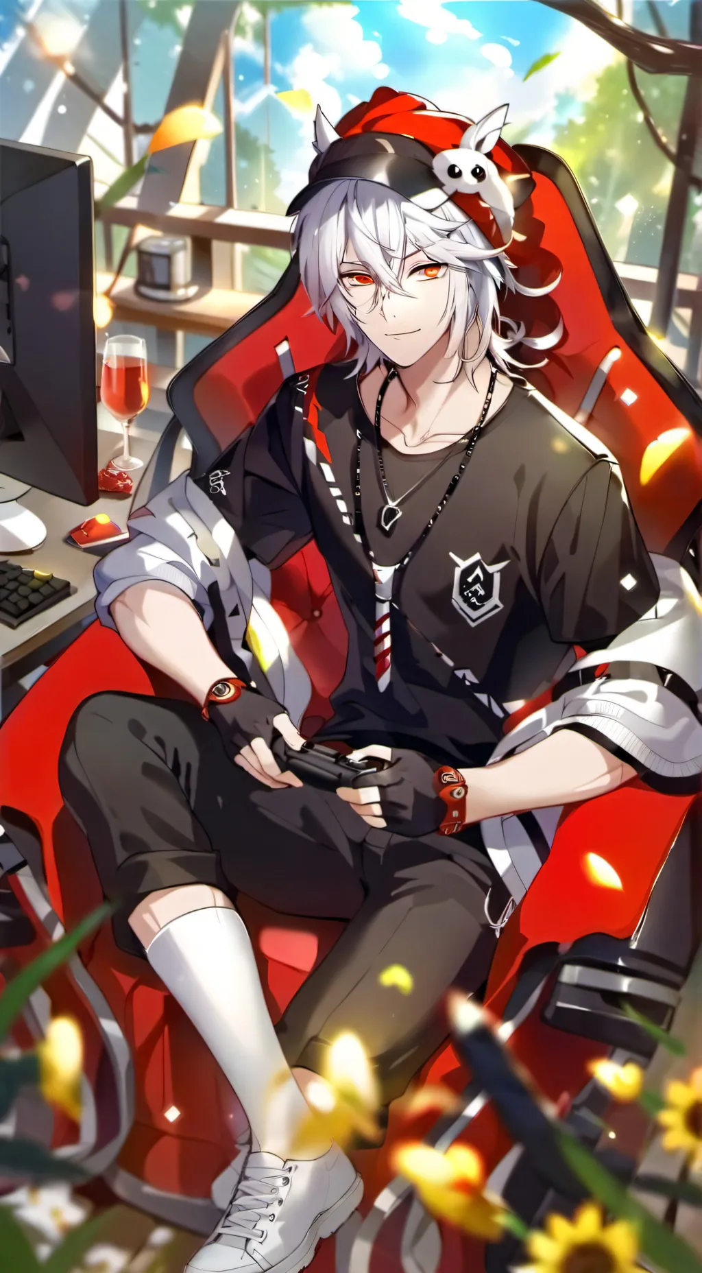 ai character: Bram background