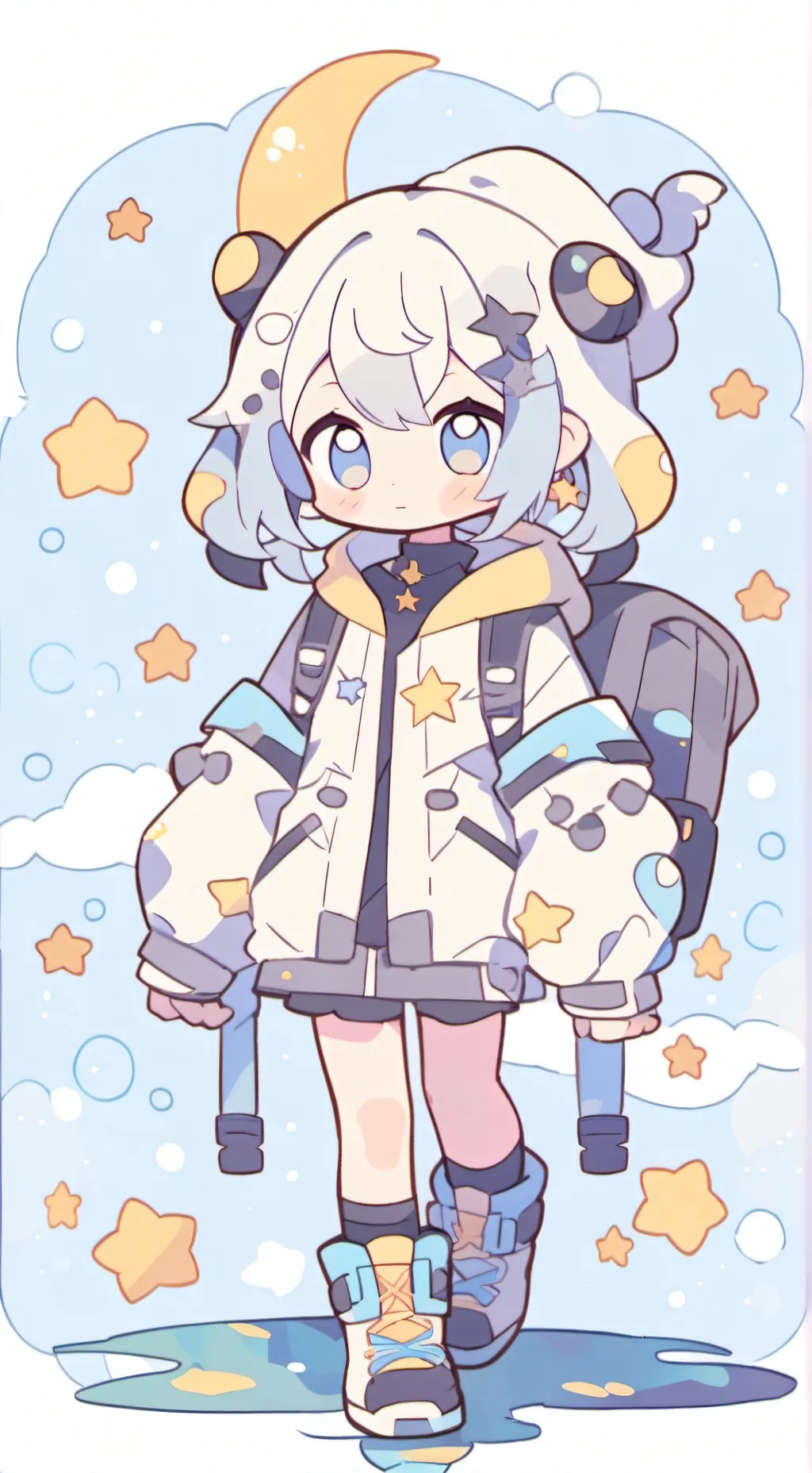 ai character: ДВ=Dw. 🇪🇦 + 🇷🇺 background