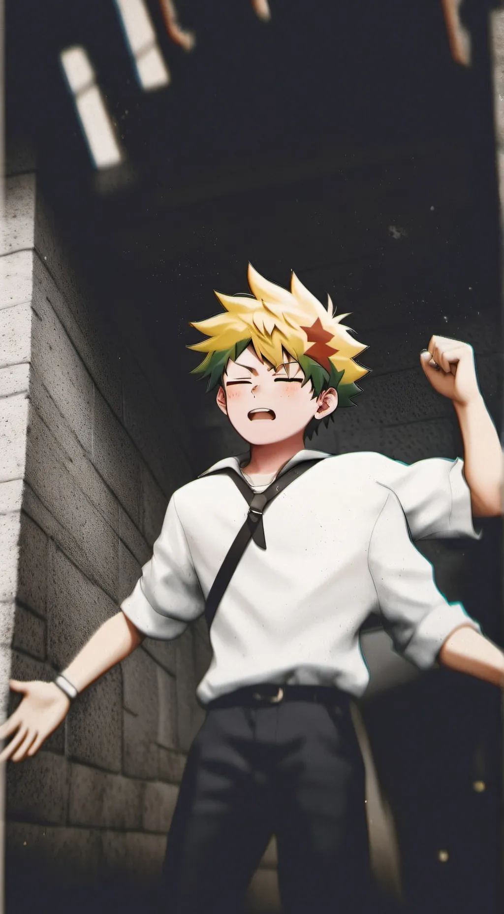 ai character: MHA encontrarcura  background
