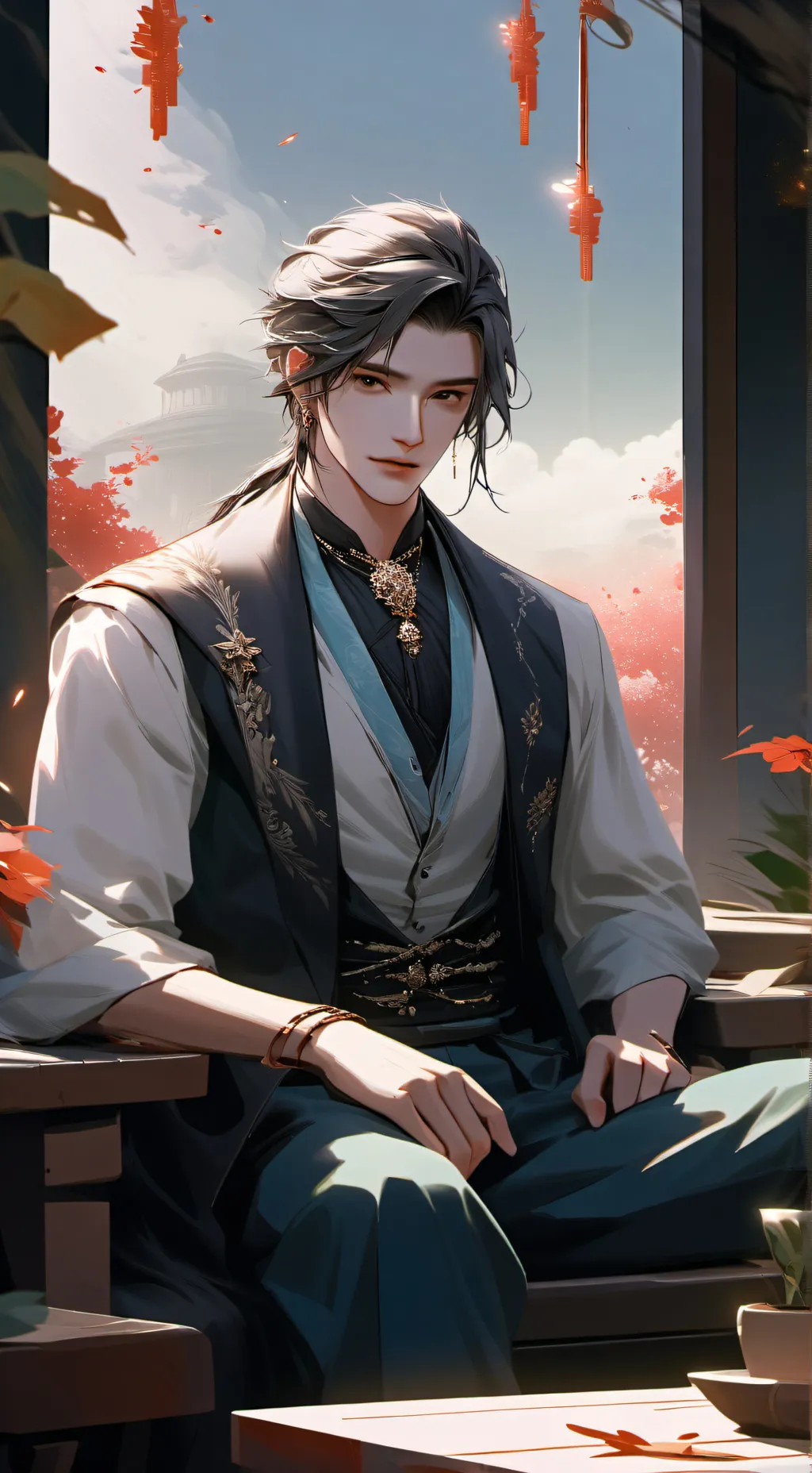 ai character: дима background