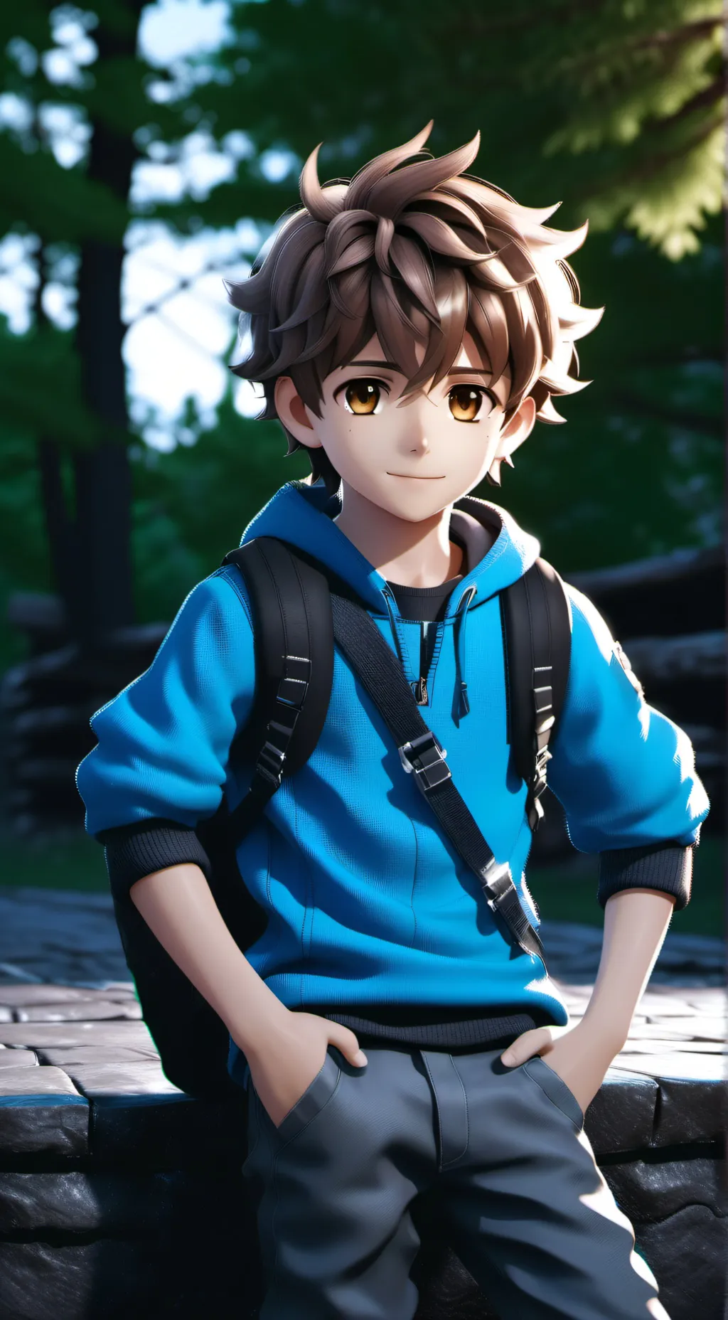 ai character: Alex background