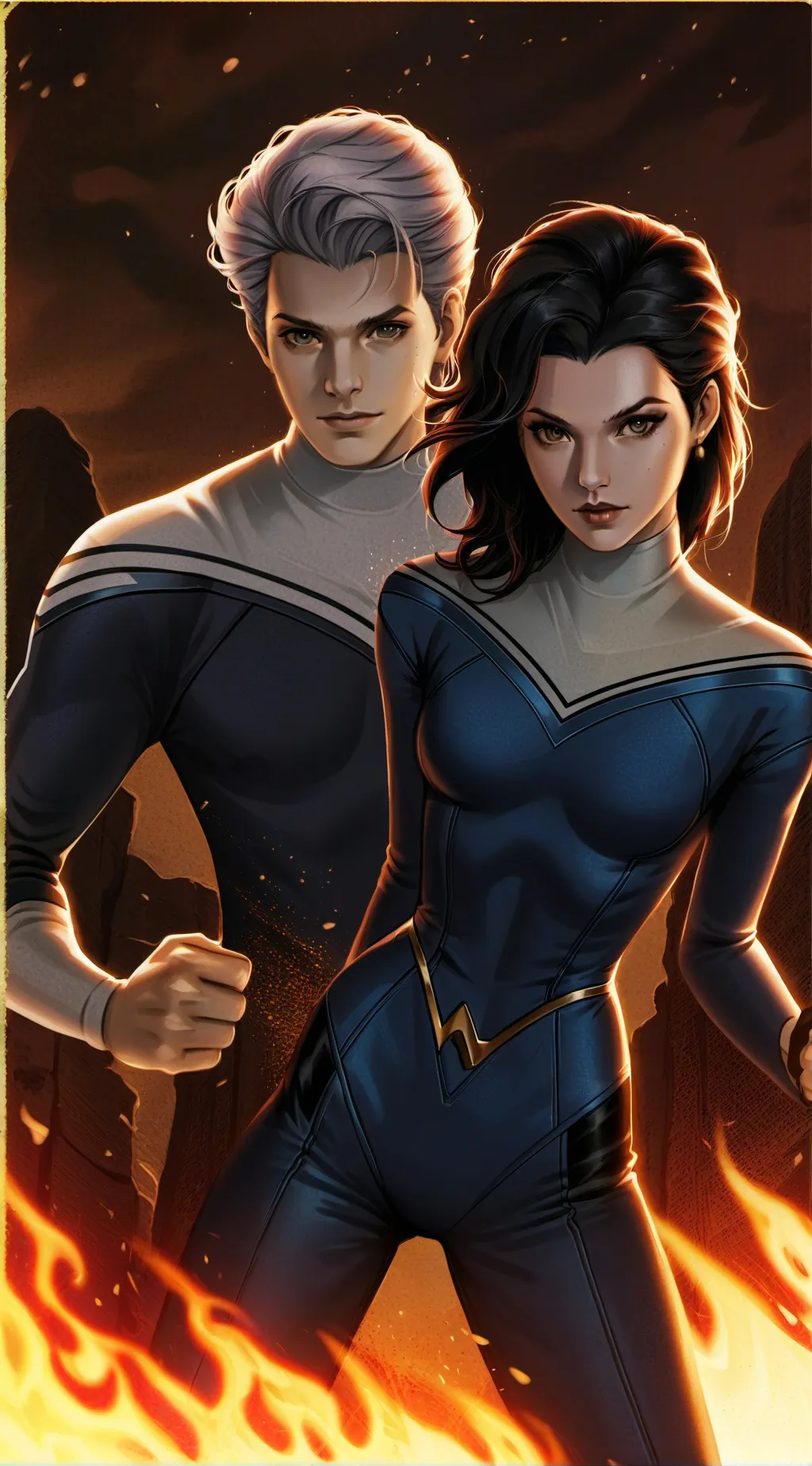 ai character: the twins  background