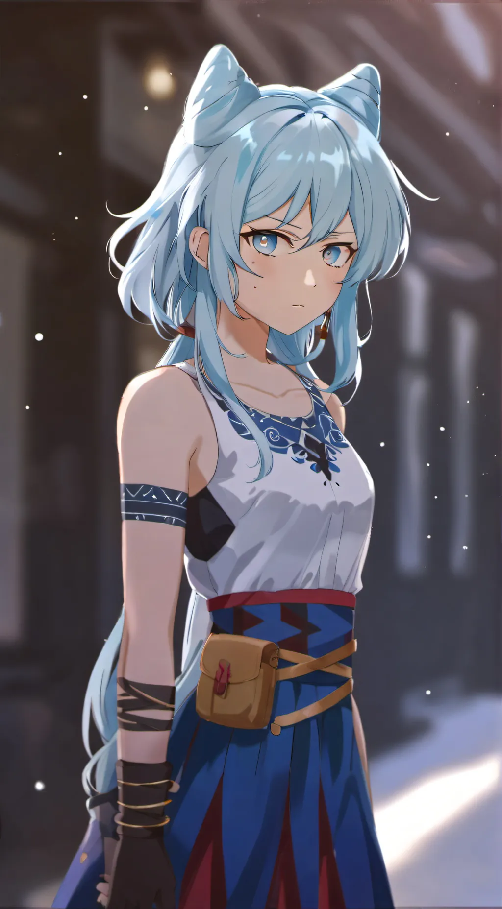 ai character: pepper and cane  background