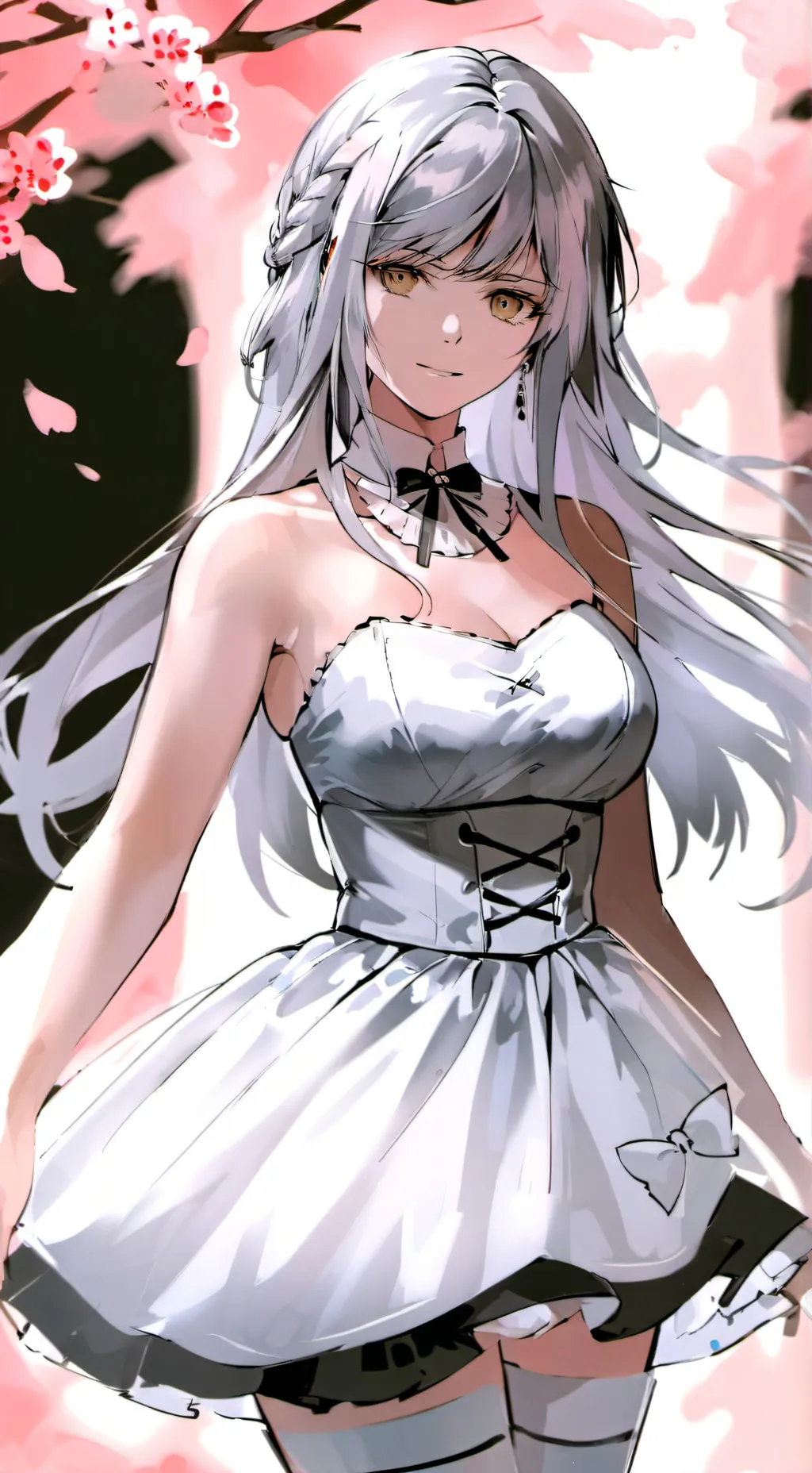 ai character: Mha Prom background