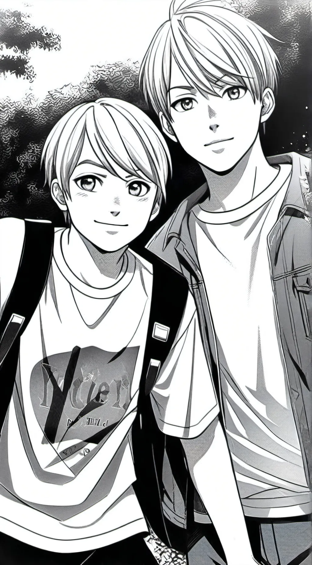 ai character: Jake&luke background