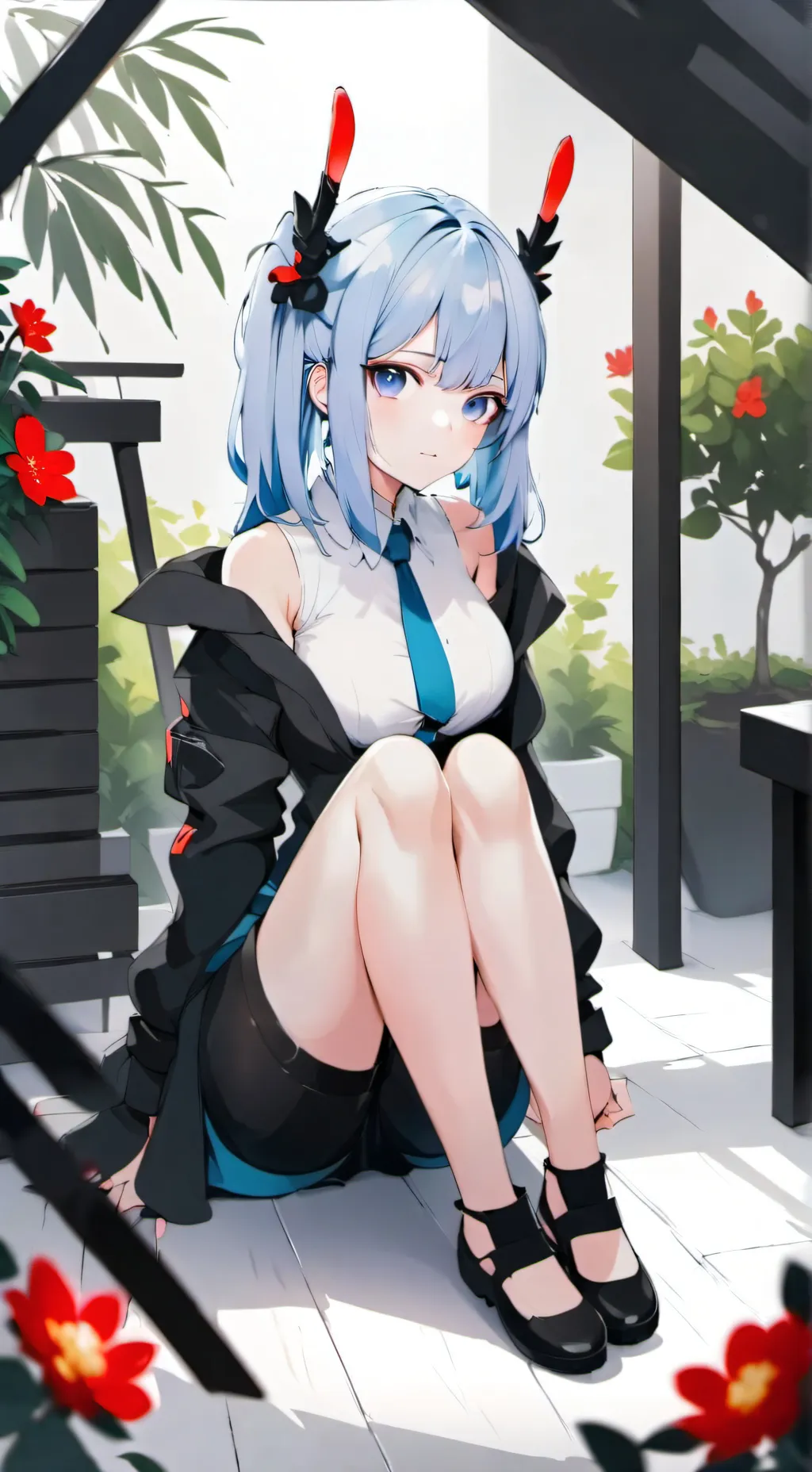 ai character: HANA background