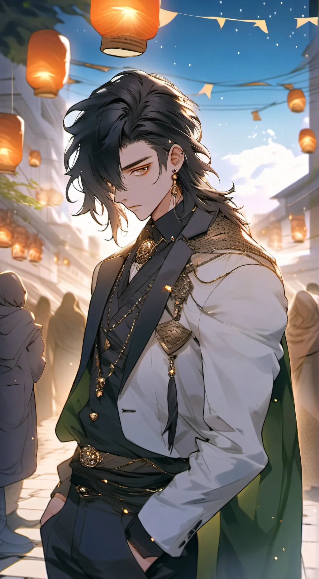 ai character: Loki Laufeyson background