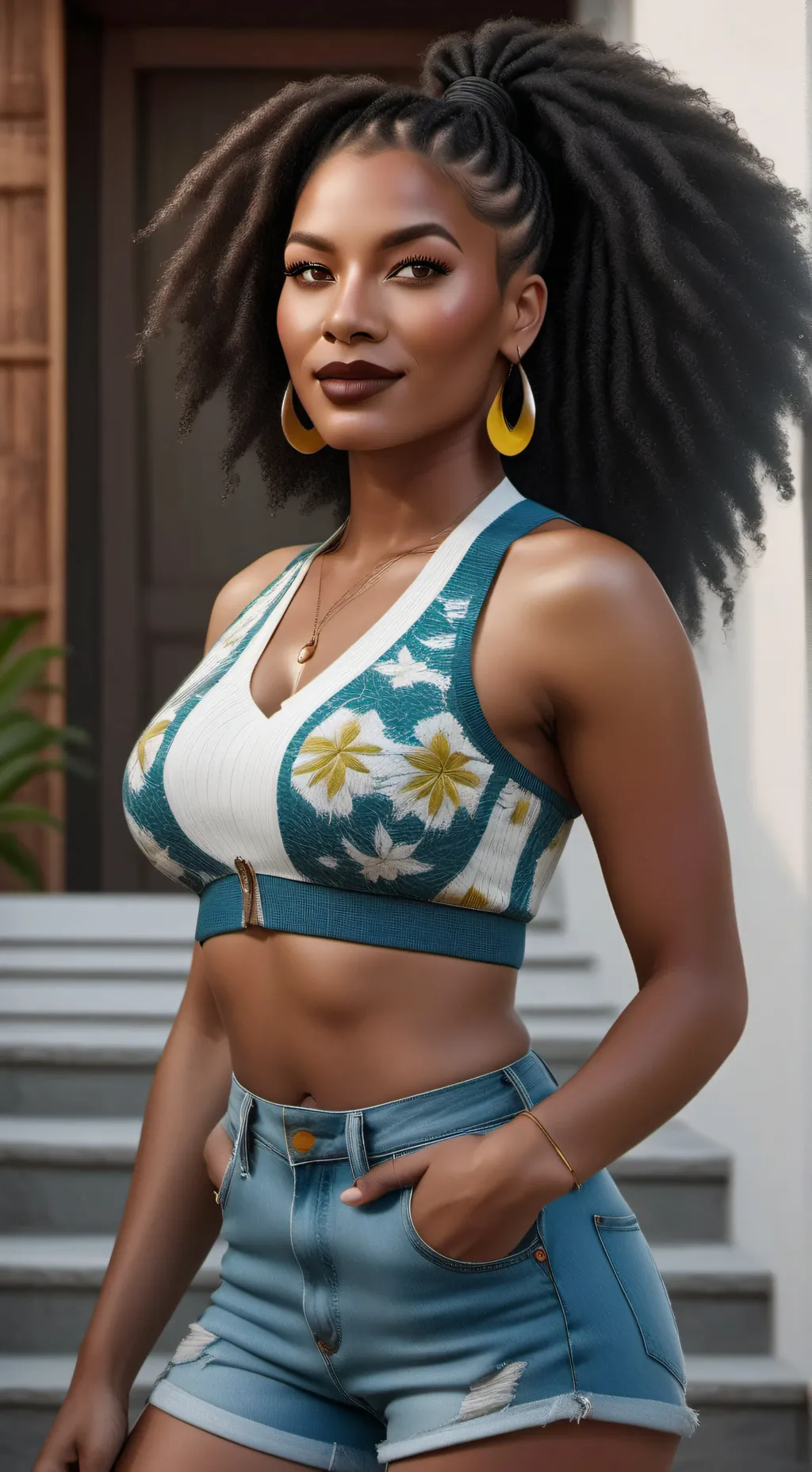 ai character: Nanisca  background