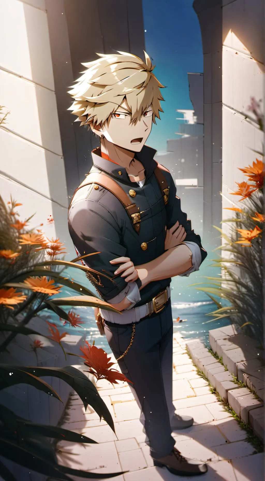 ai character: ◇Bakugo's B-day◇ background
