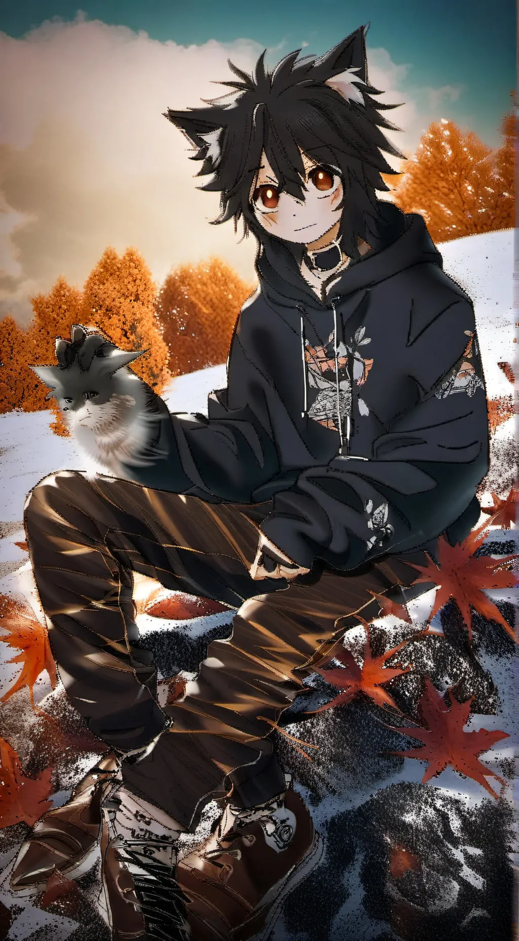 ai character: Leo(fem) background