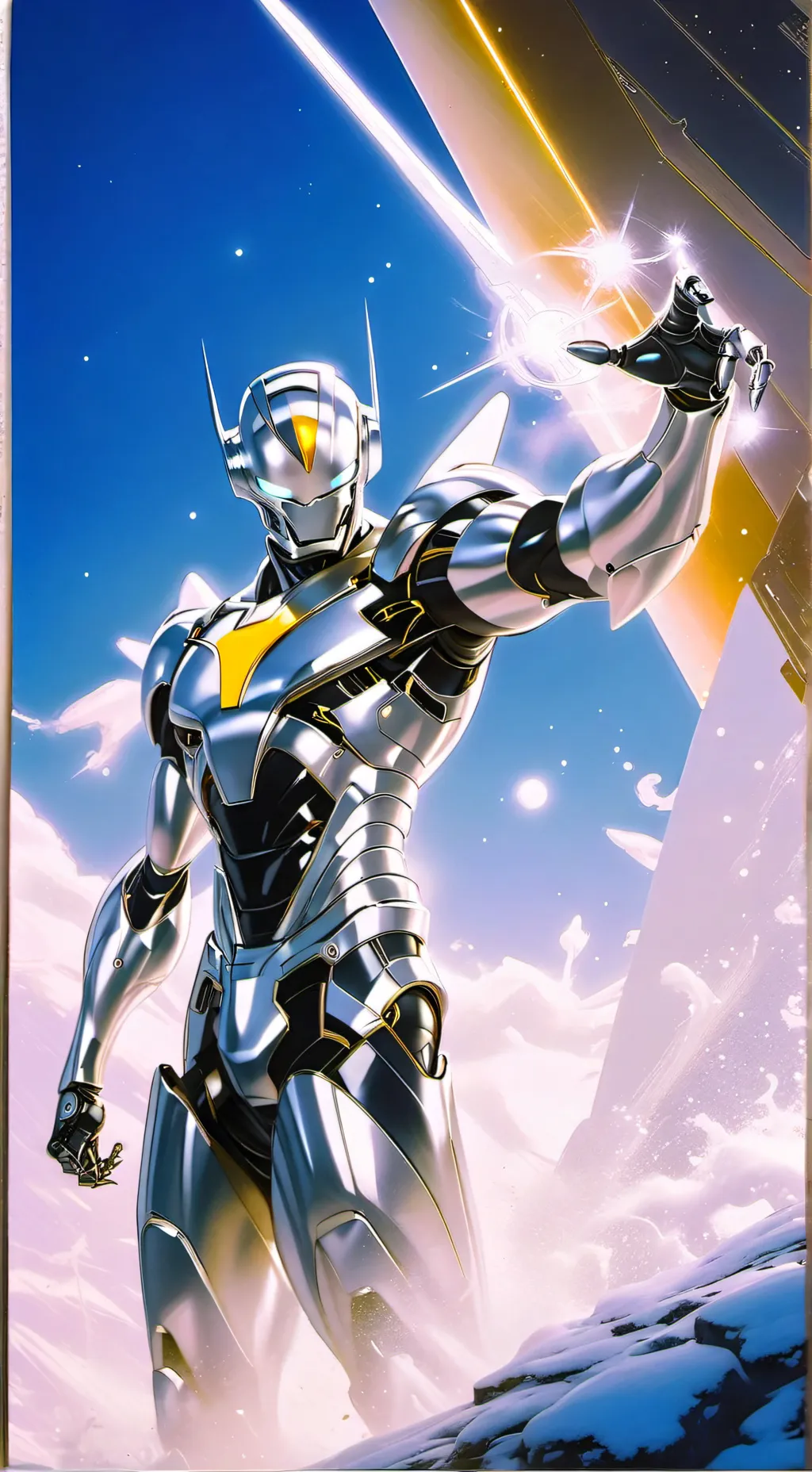 ai character: marvel background