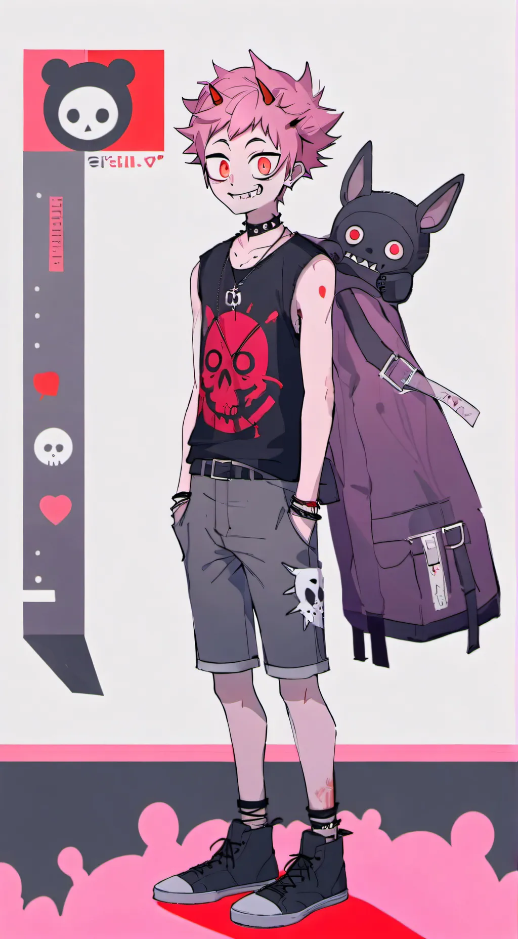 ai character: Tom Lucitor-svtfoe background