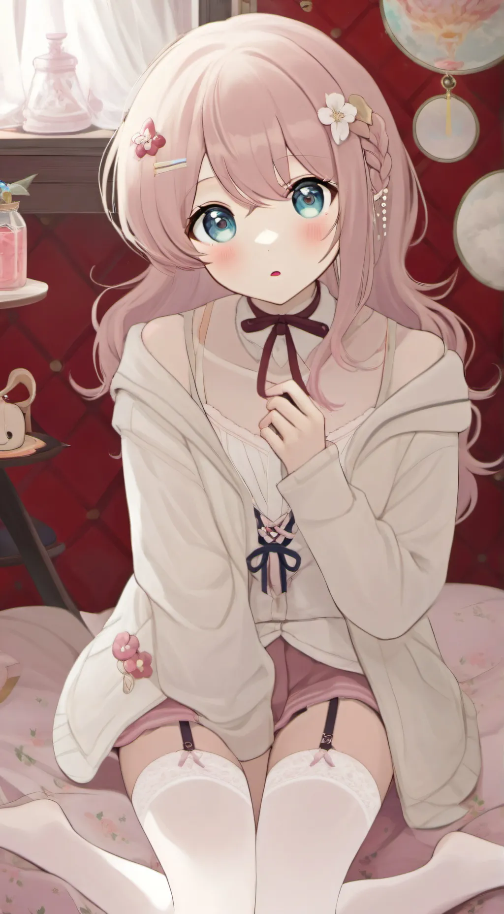 ai character: princess  background