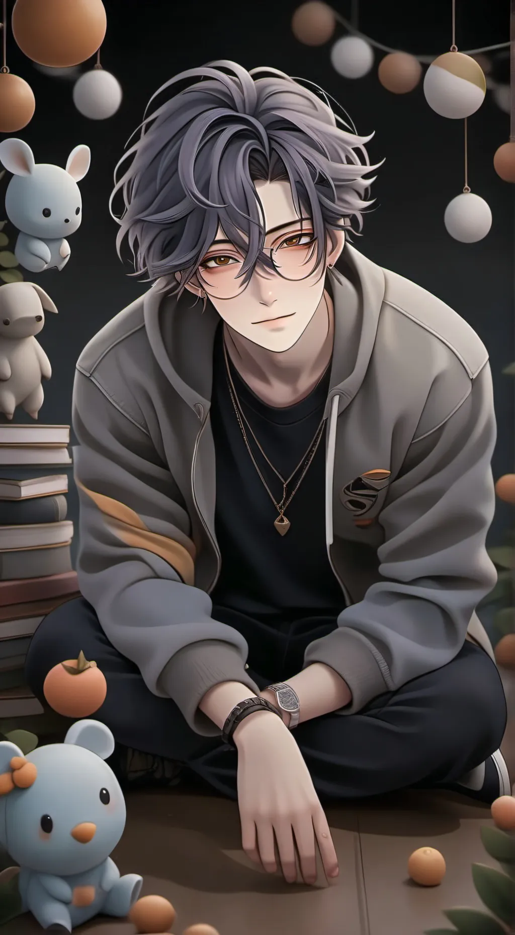 ai character: оливер background