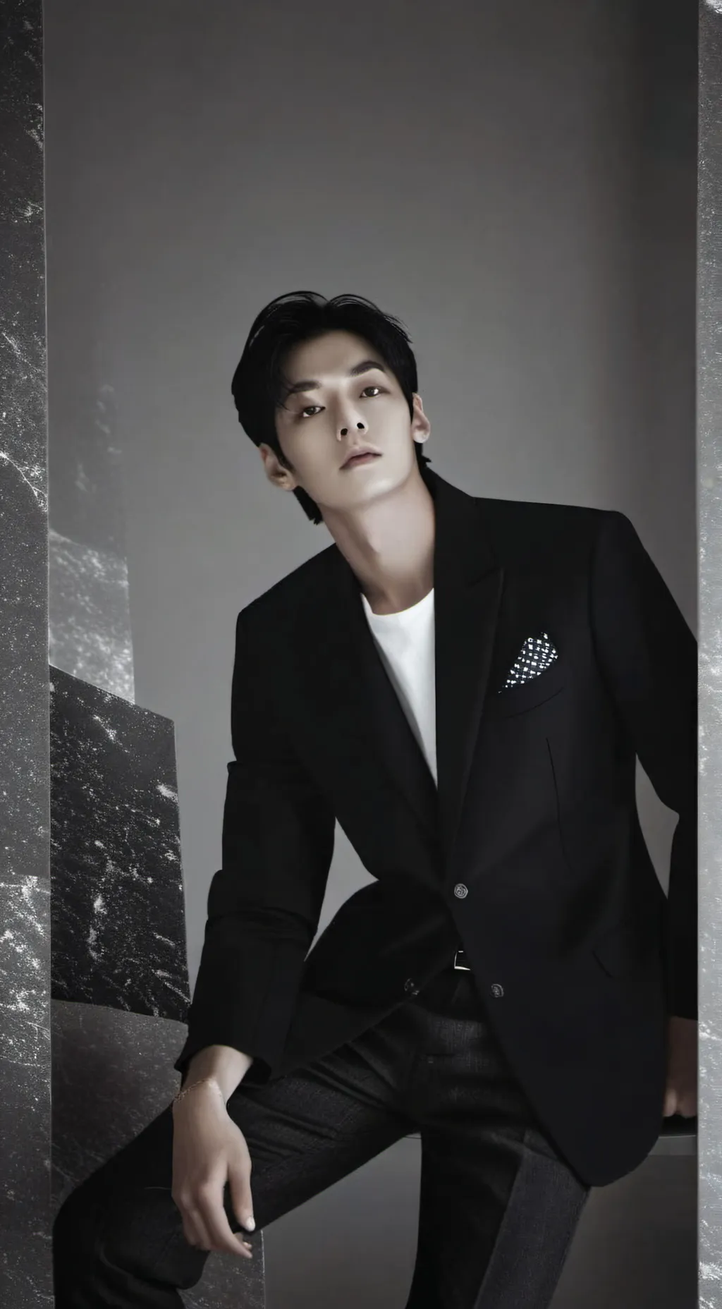 ai character: Kim Taehyung background