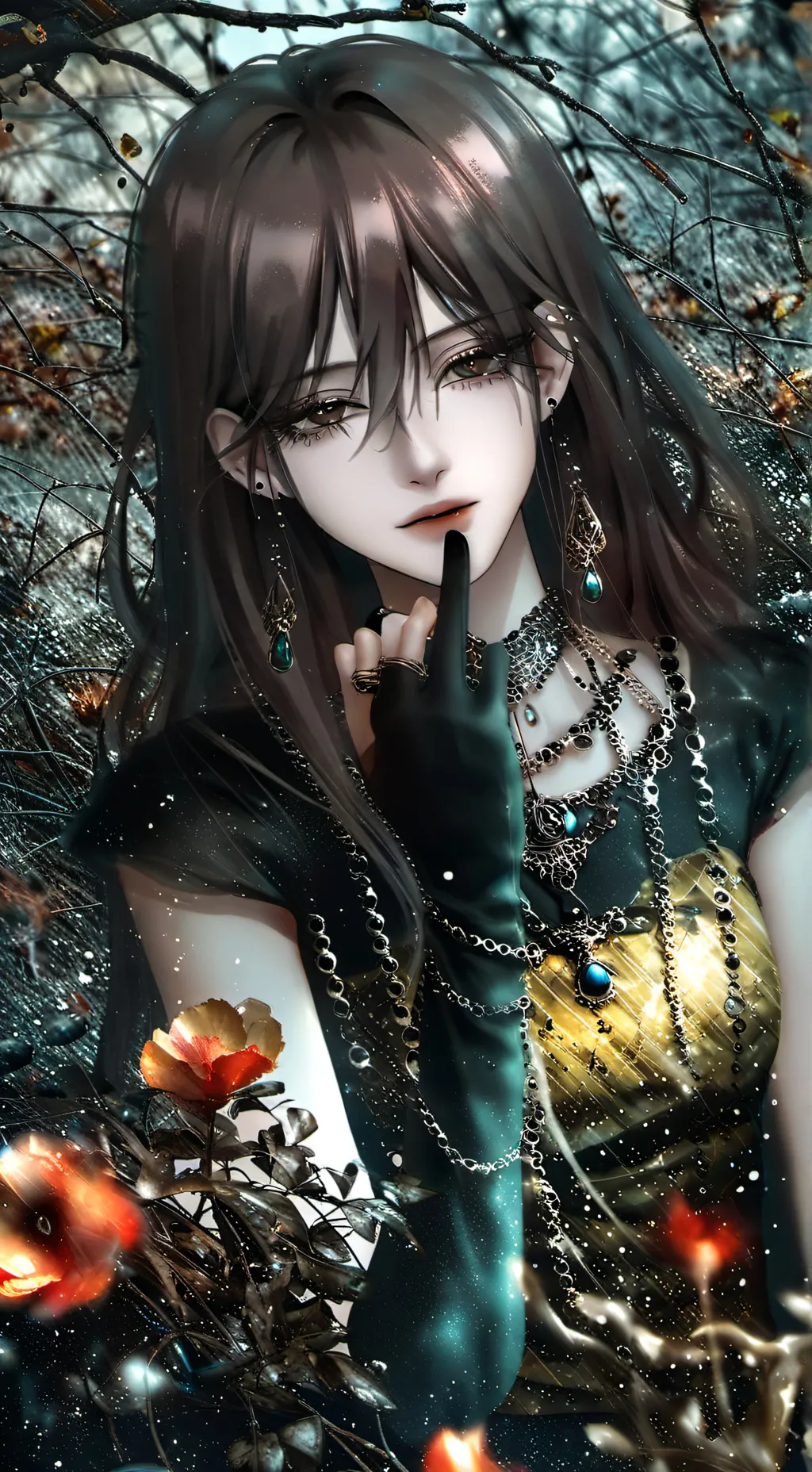 ai character: Evelyn  background