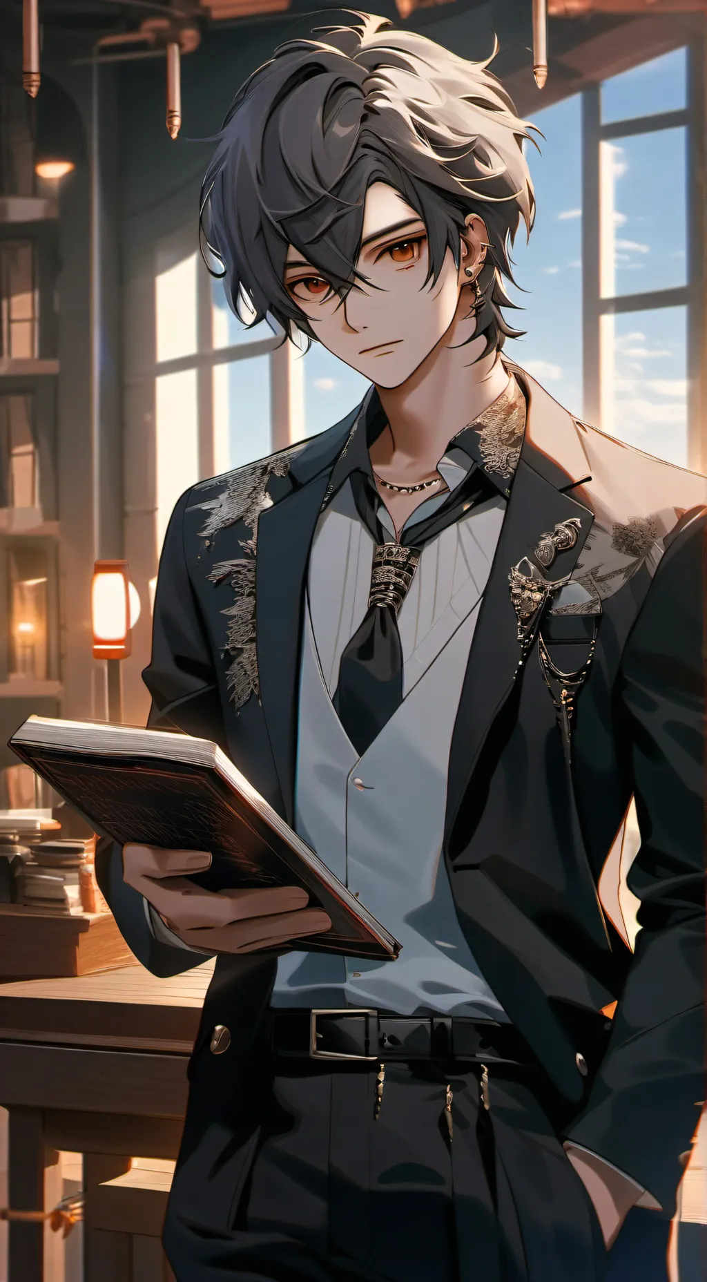 ai character: ZERO background