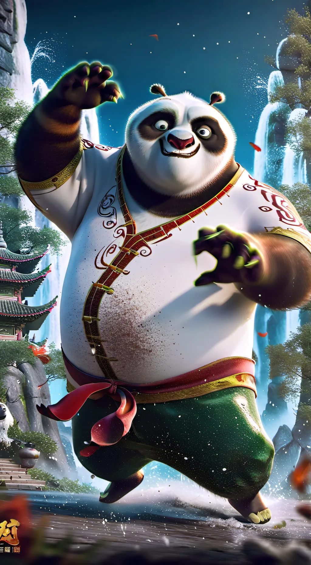 ai character: Po background
