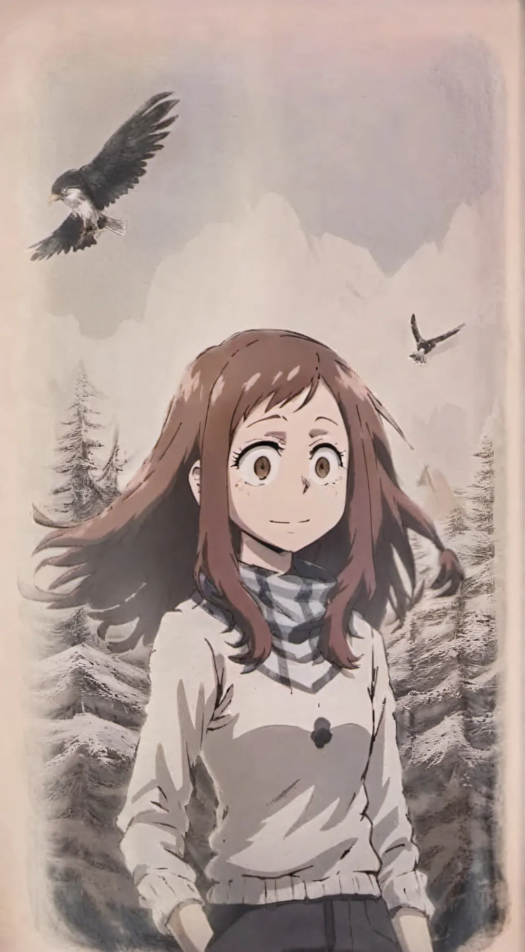 ai character: Ochako Uraraka background