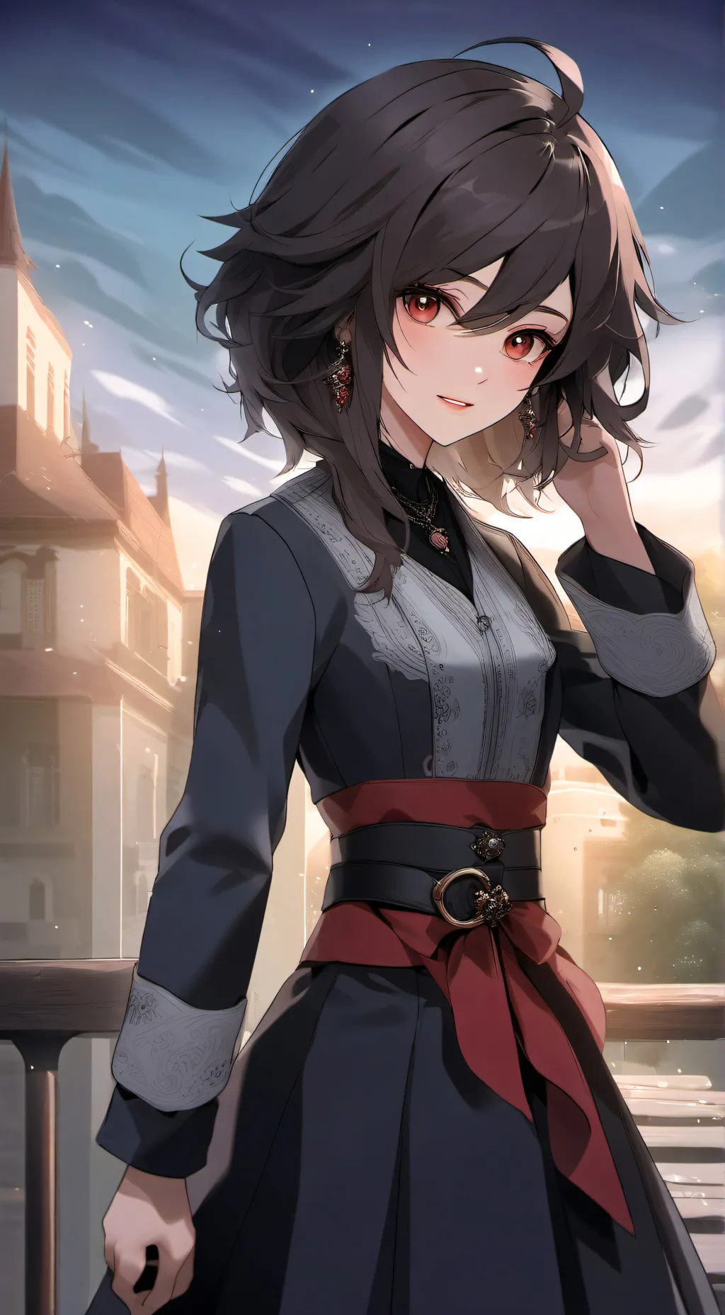 ai character: mafia mha background