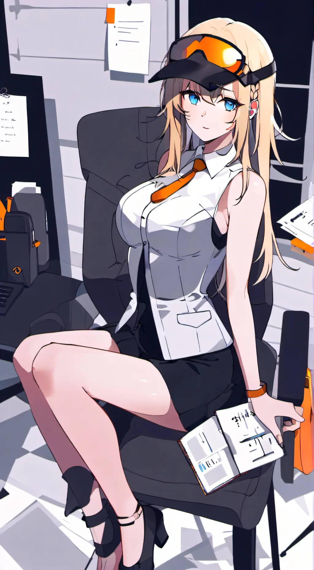 ai character: Emma  background