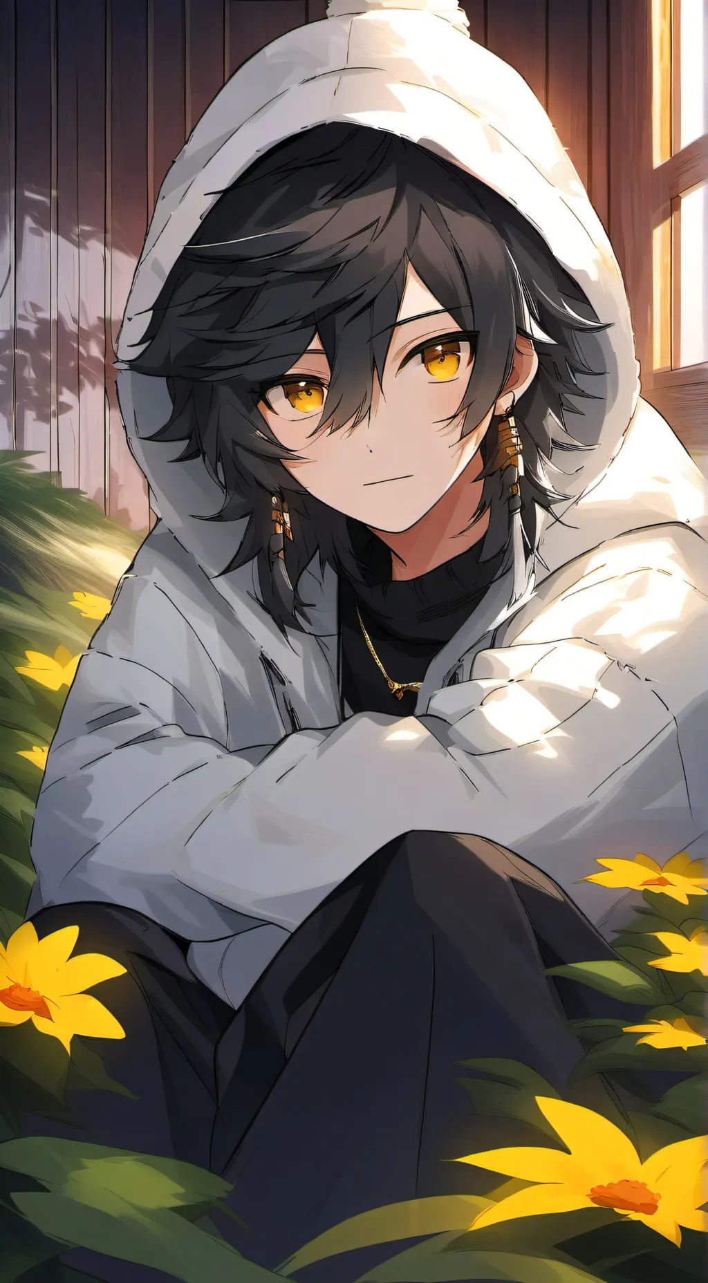 ai character: Leo background