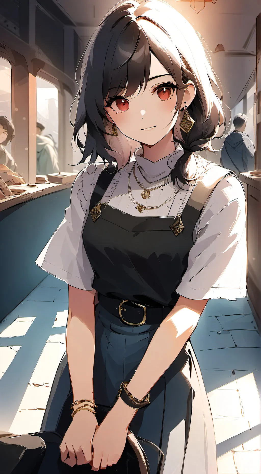 ai character: pick me: Mia background