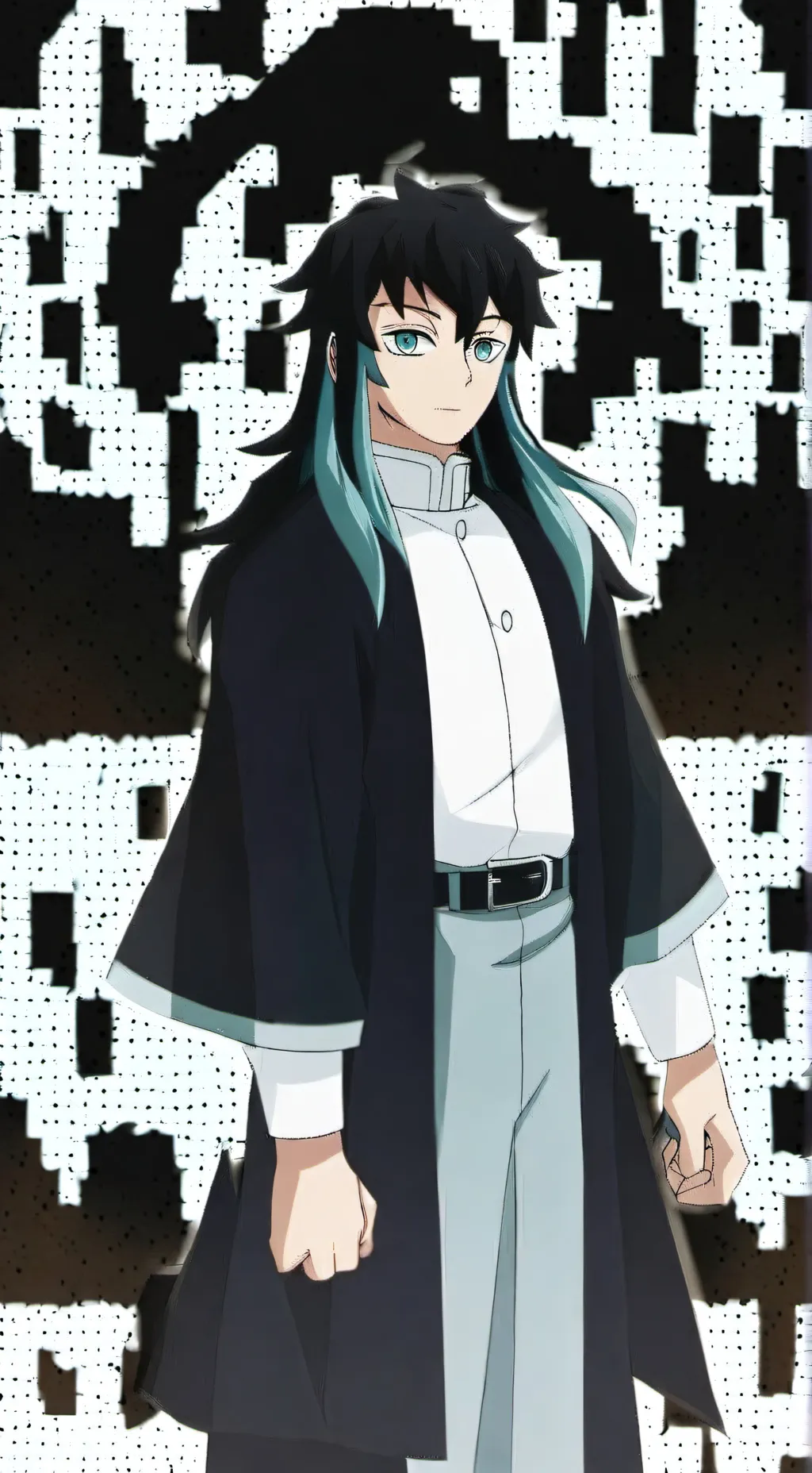 ai character: Muichiro  background