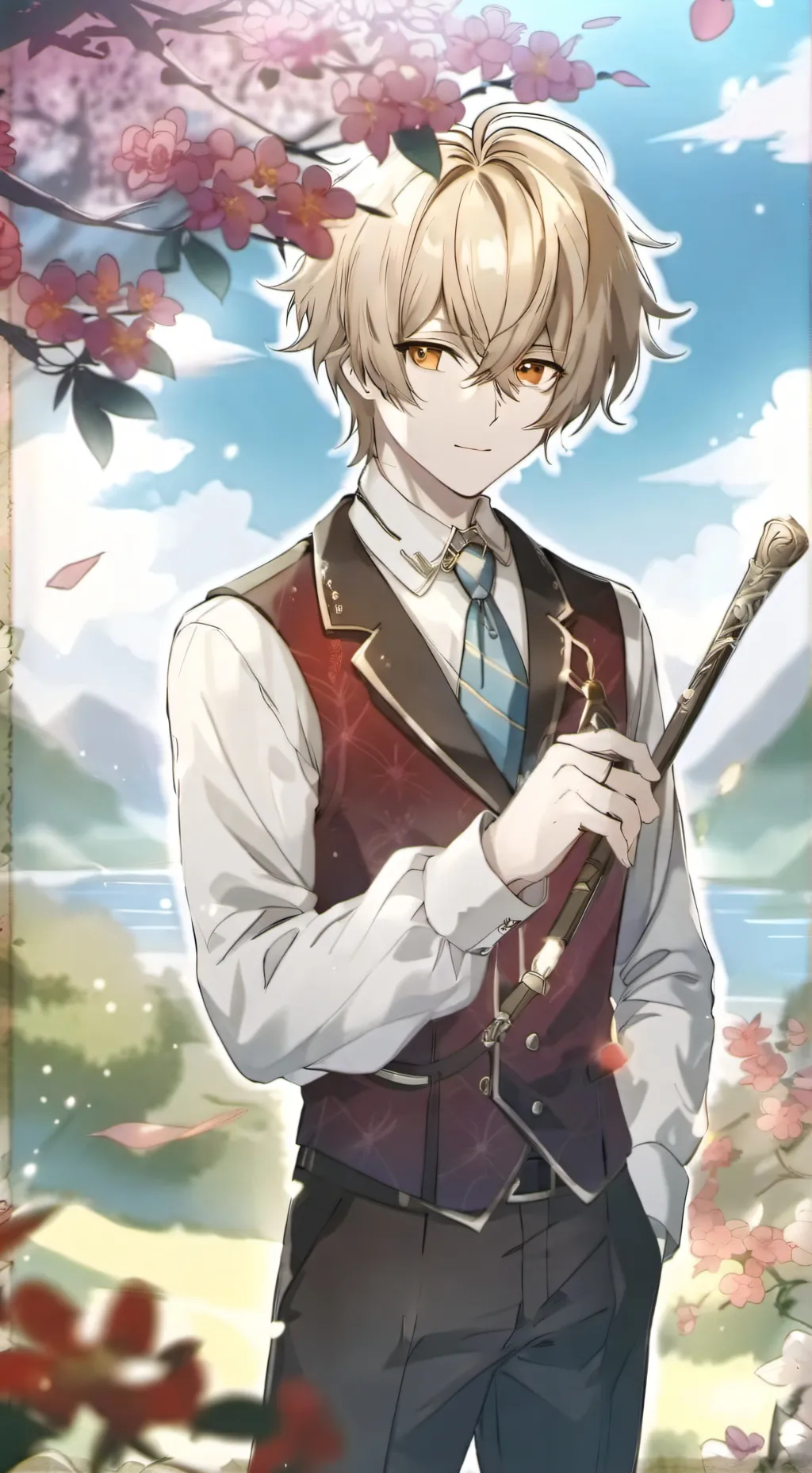 ai character: Oliver background
