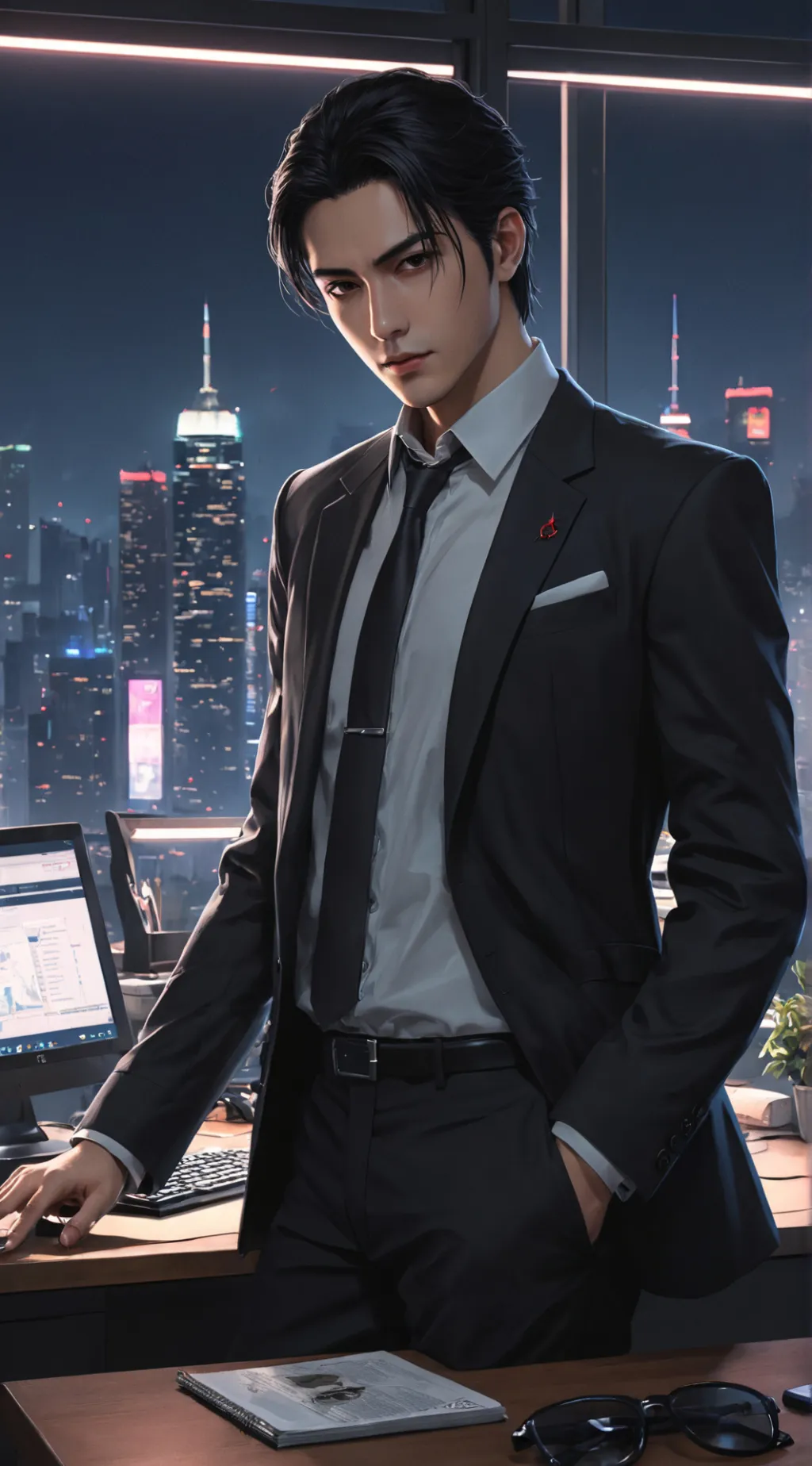 ai character: Lucien background